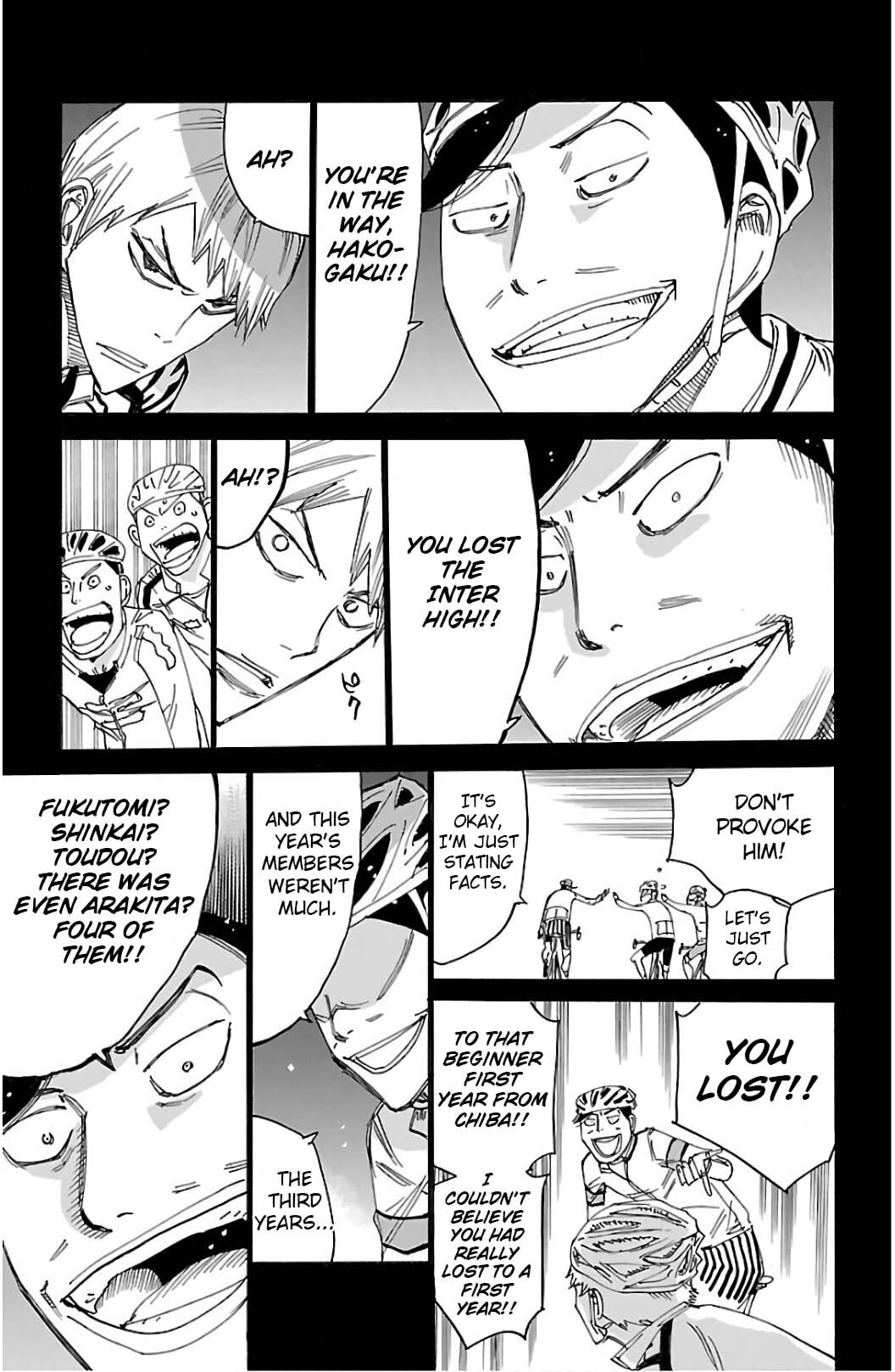 Yowamushi Pedal Chapter 522 page 16 - 