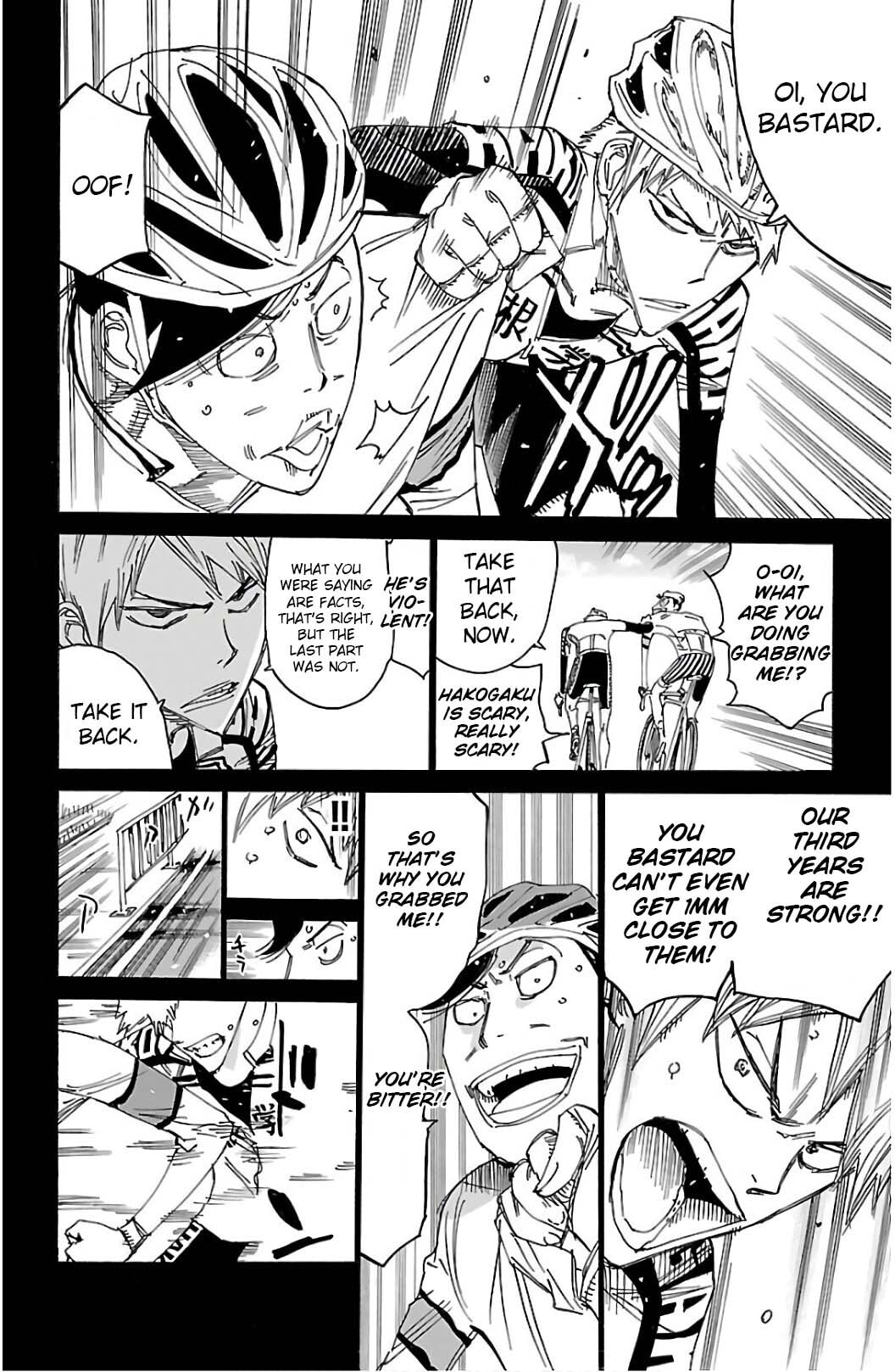 Yowamushi Pedal Chapter 522 page 17 - 