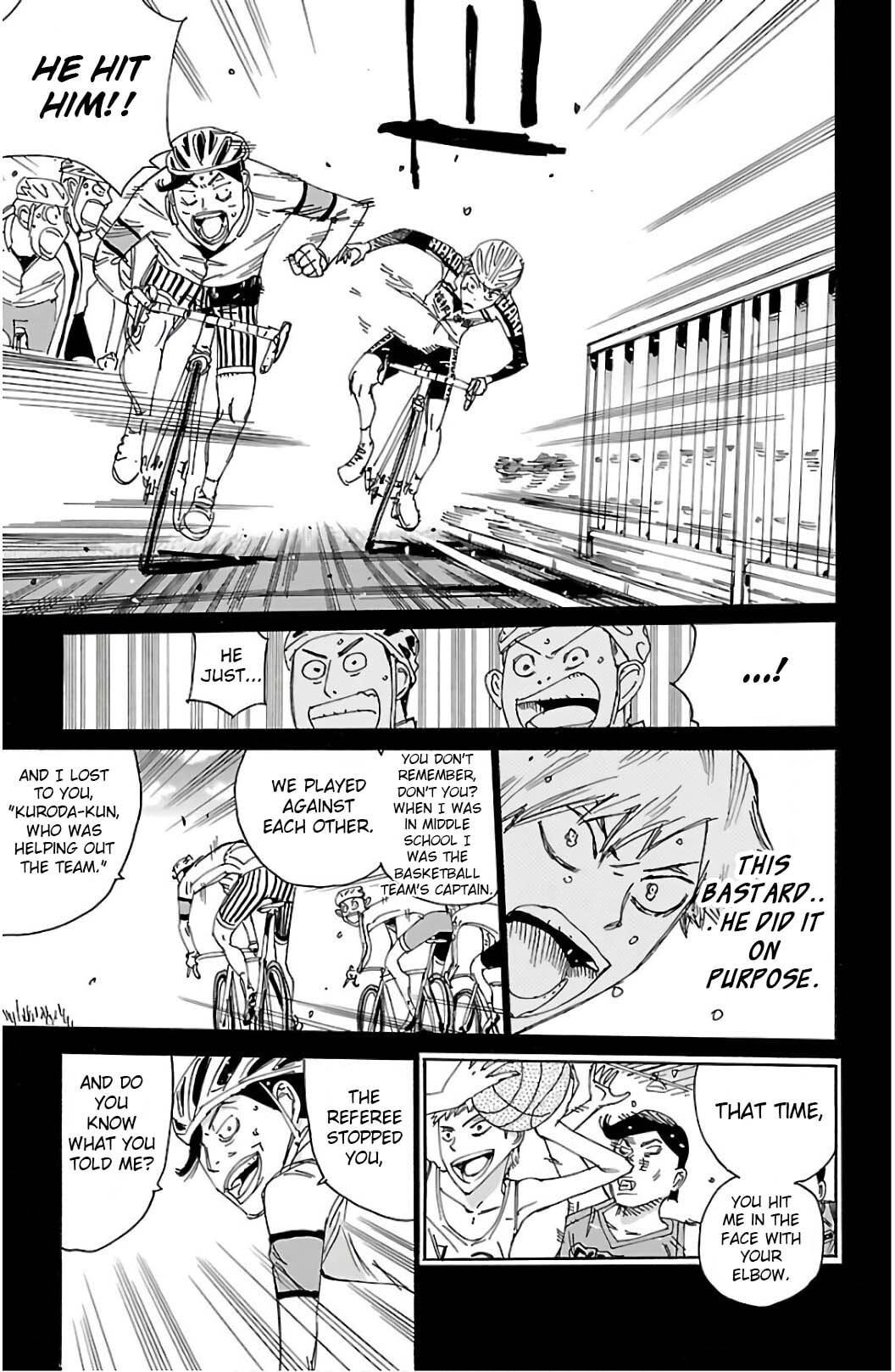 Yowamushi Pedal Chapter 522 page 18 - 