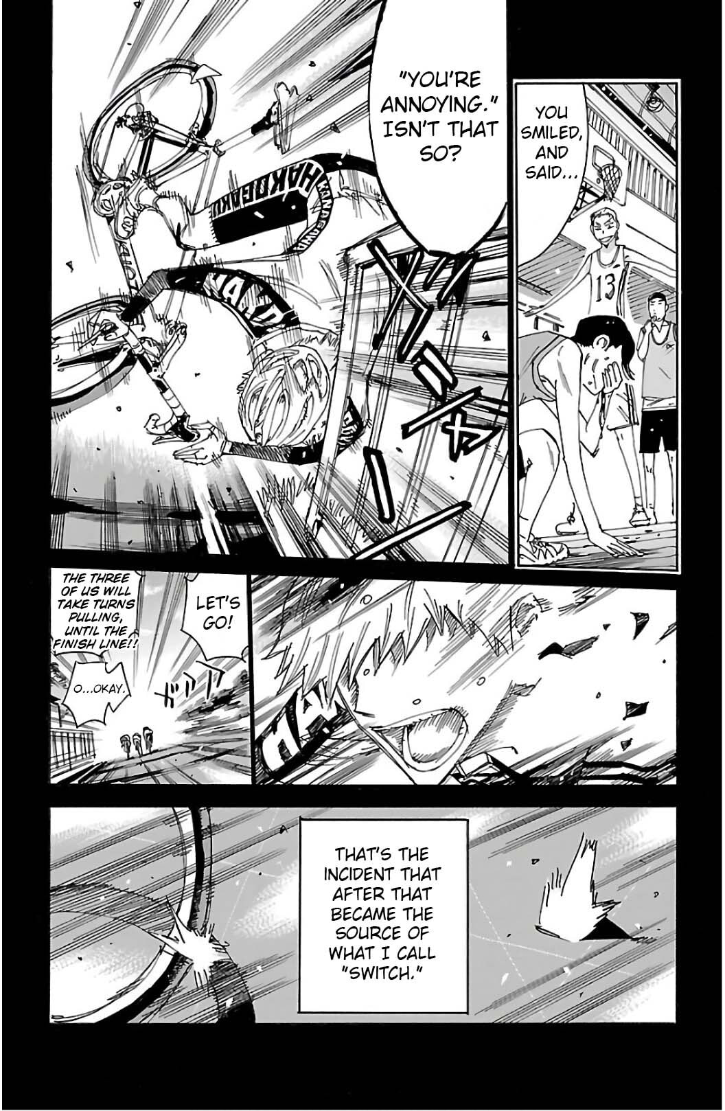 Yowamushi Pedal Chapter 522 page 19 - 