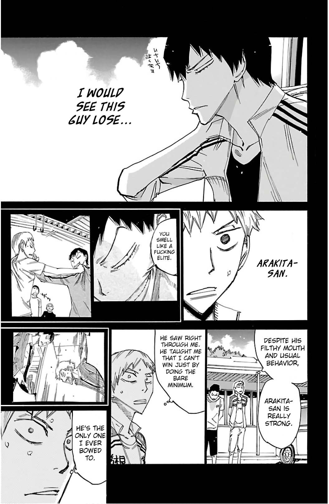 Yowamushi Pedal Chapter 522 page 6 - 