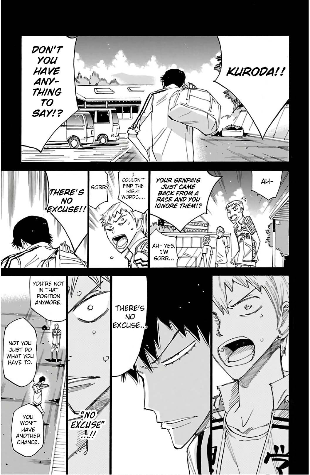 Yowamushi Pedal Chapter 522 page 8 - 
