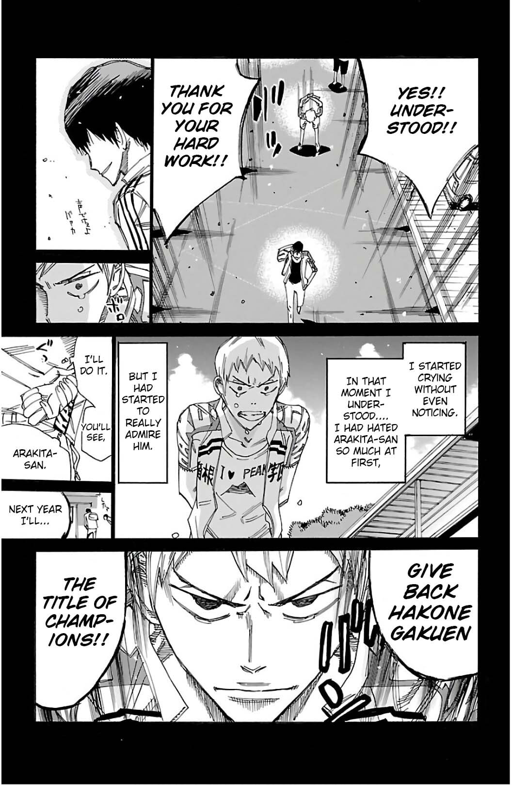 Yowamushi Pedal Chapter 522 page 10 - 