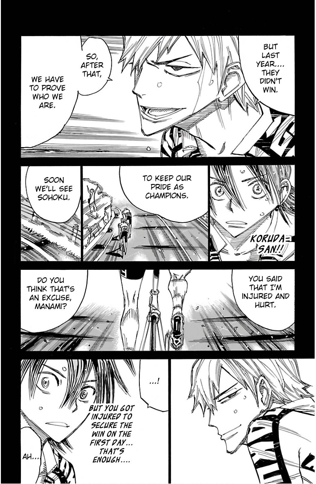 Yowamushi Pedal Chapter 523 page 11 - 