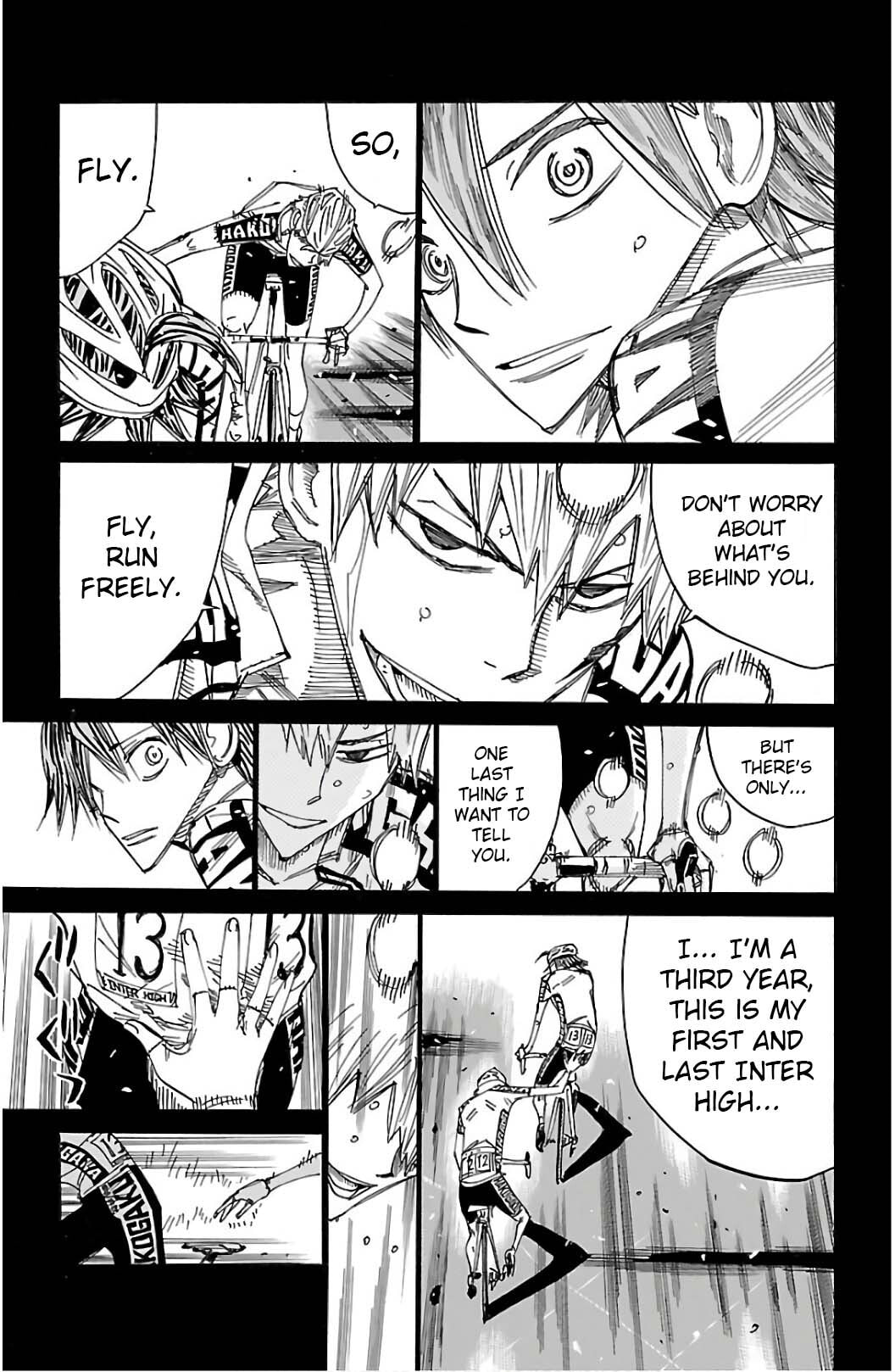 Yowamushi Pedal Chapter 523 page 16 - 