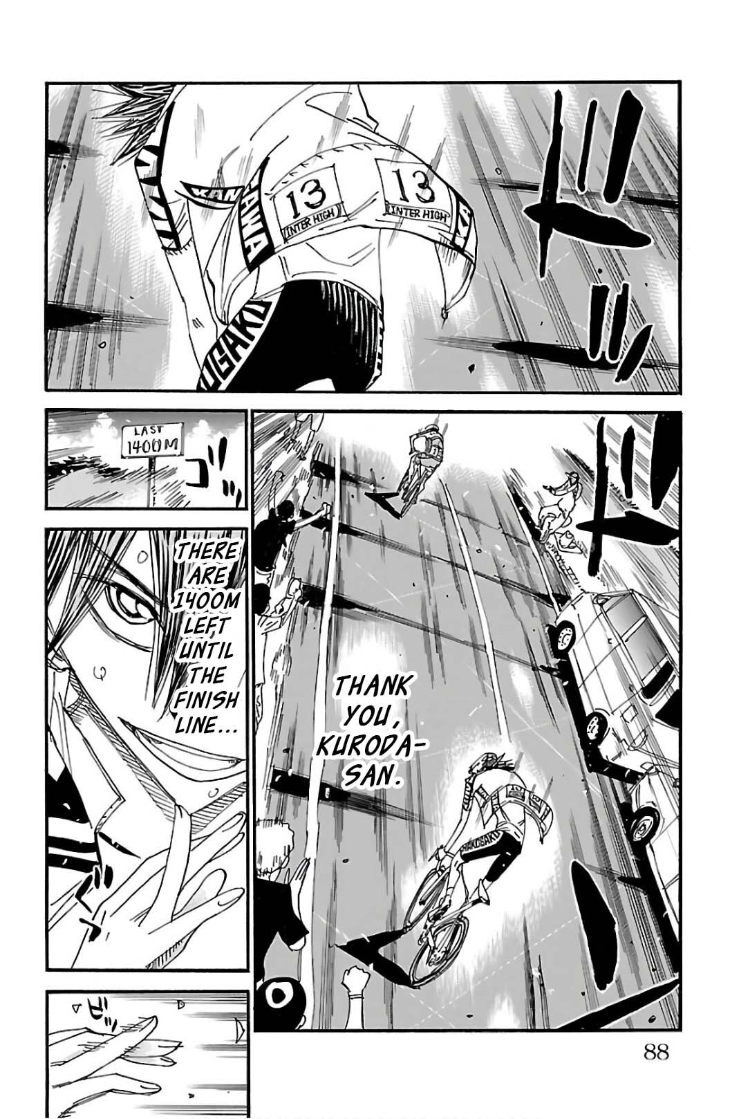 Yowamushi Pedal Chapter 523 page 18 - 