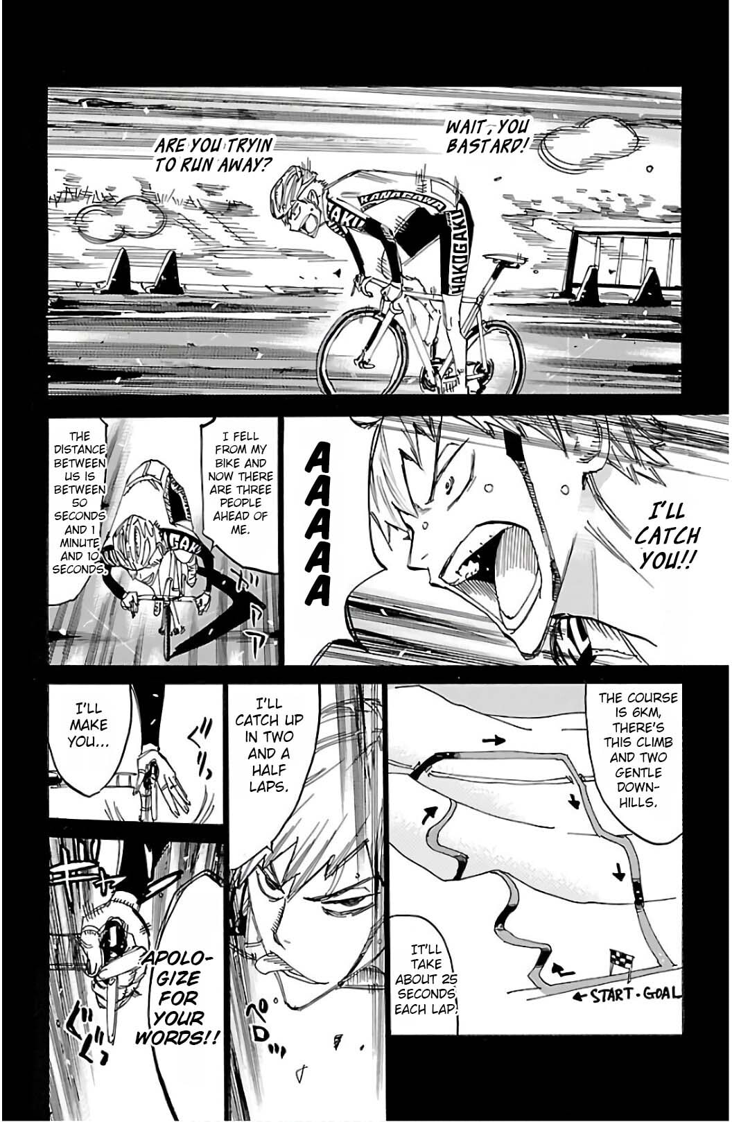 Yowamushi Pedal Chapter 523 page 5 - 