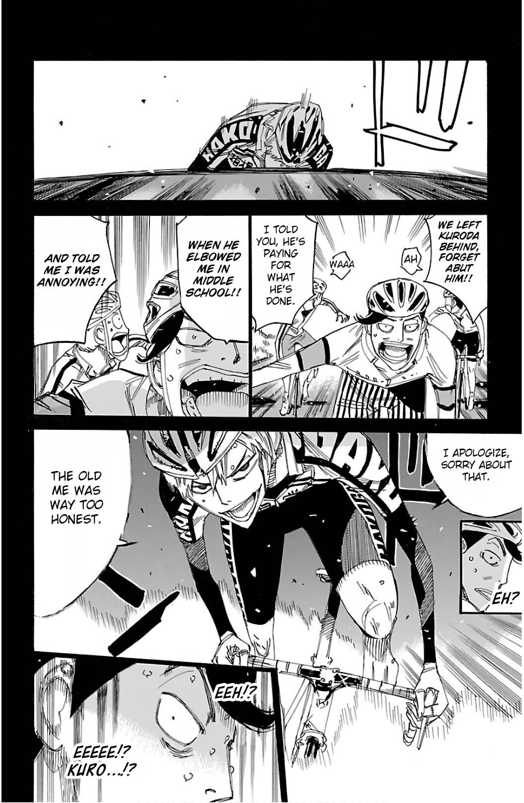 Yowamushi Pedal Chapter 523 page 7 - 