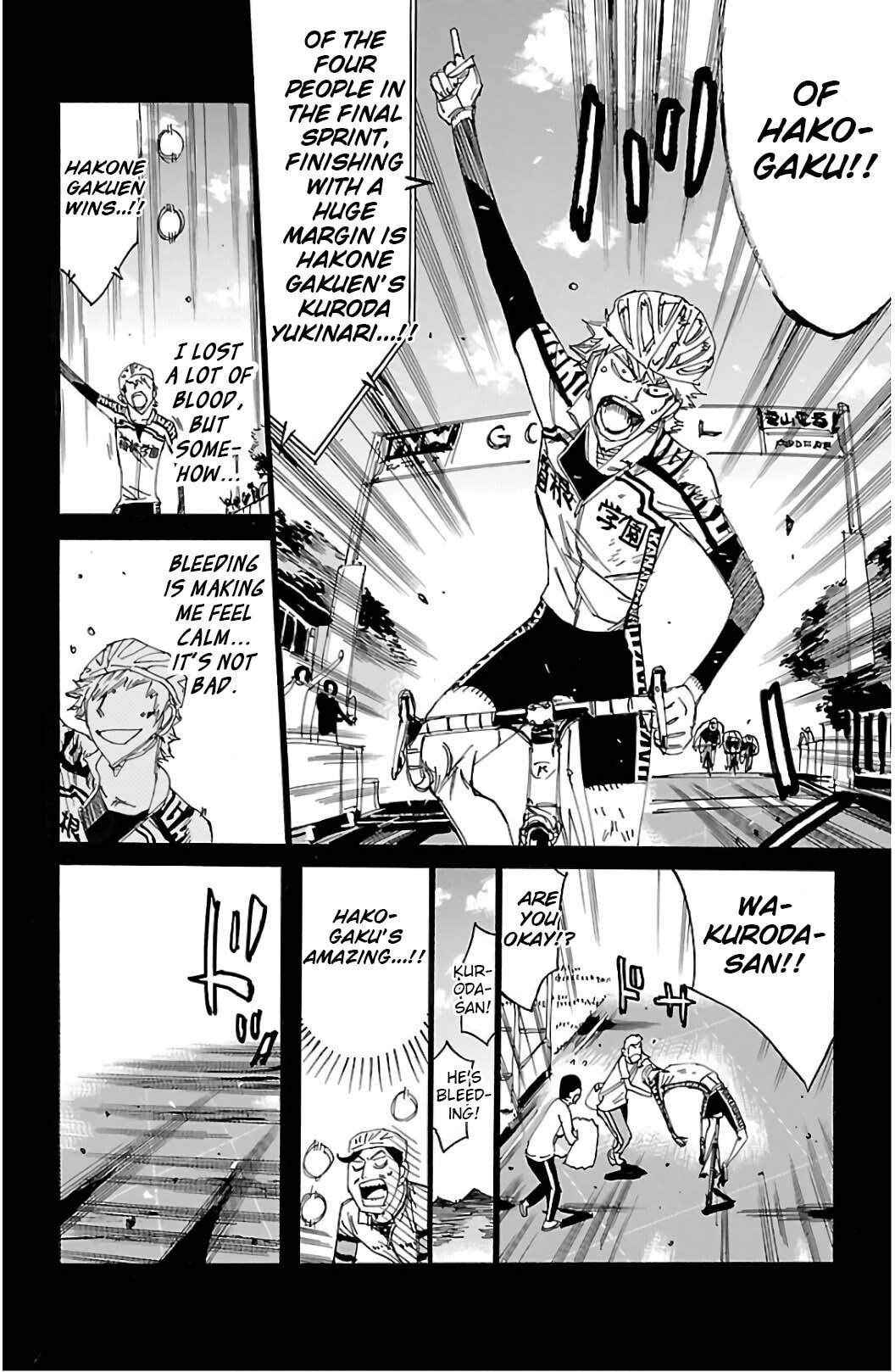 Yowamushi Pedal Chapter 523 page 9 - 