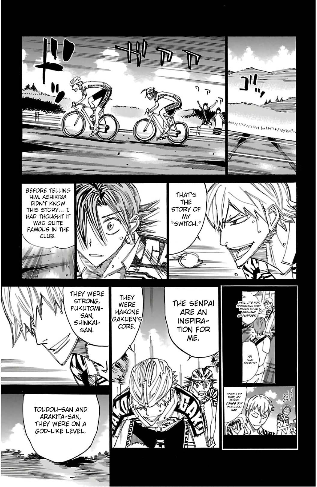 Yowamushi Pedal Chapter 523 page 10 - 