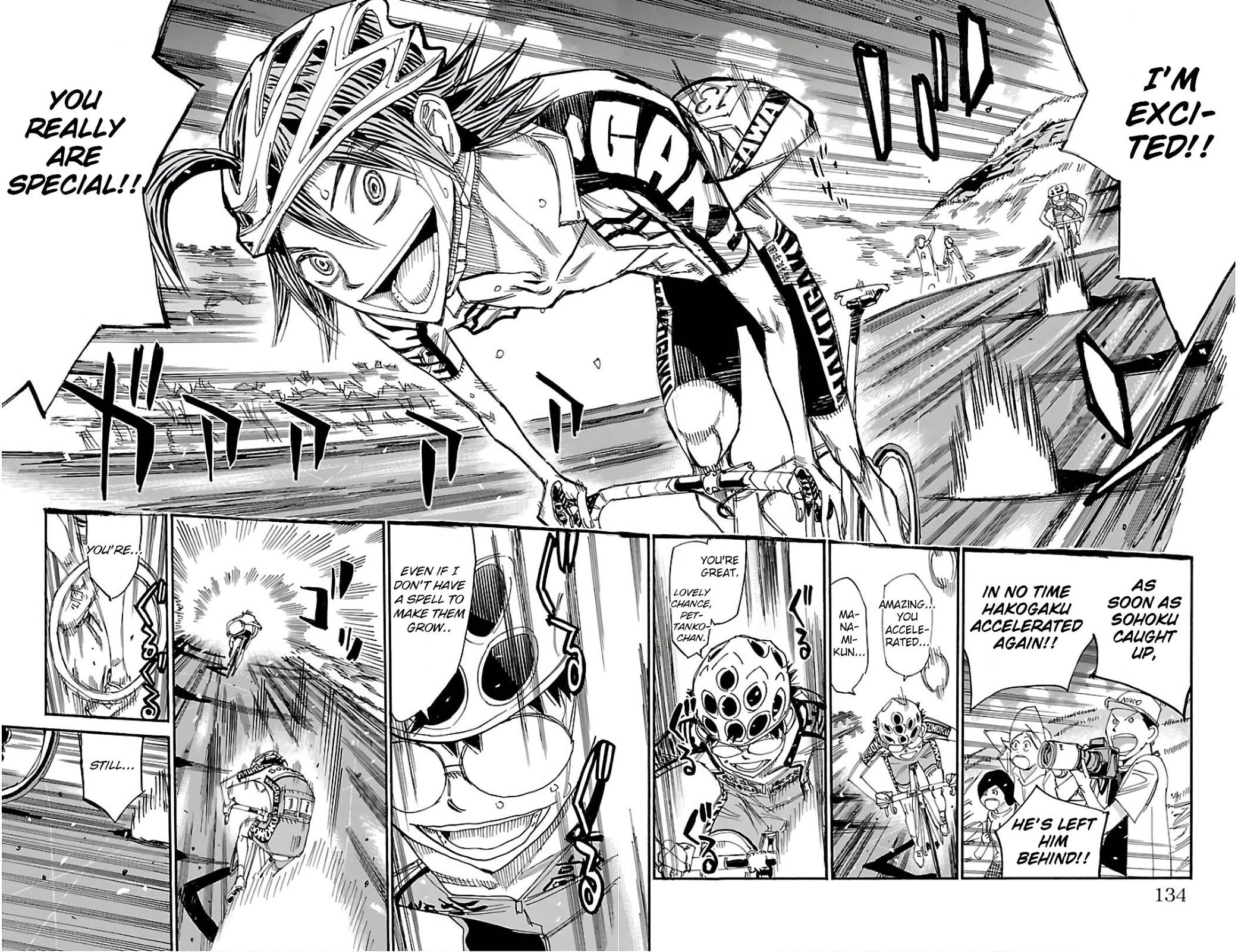Yowamushi Pedal Chapter 525 page 11 - 