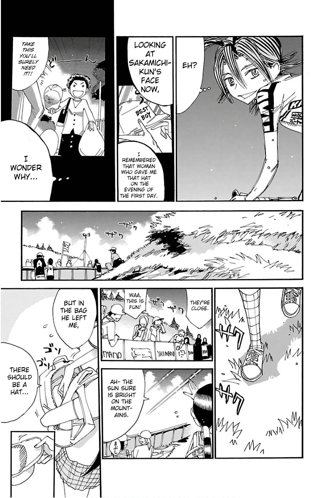 Yowamushi Pedal Chapter 525 page 15 - 