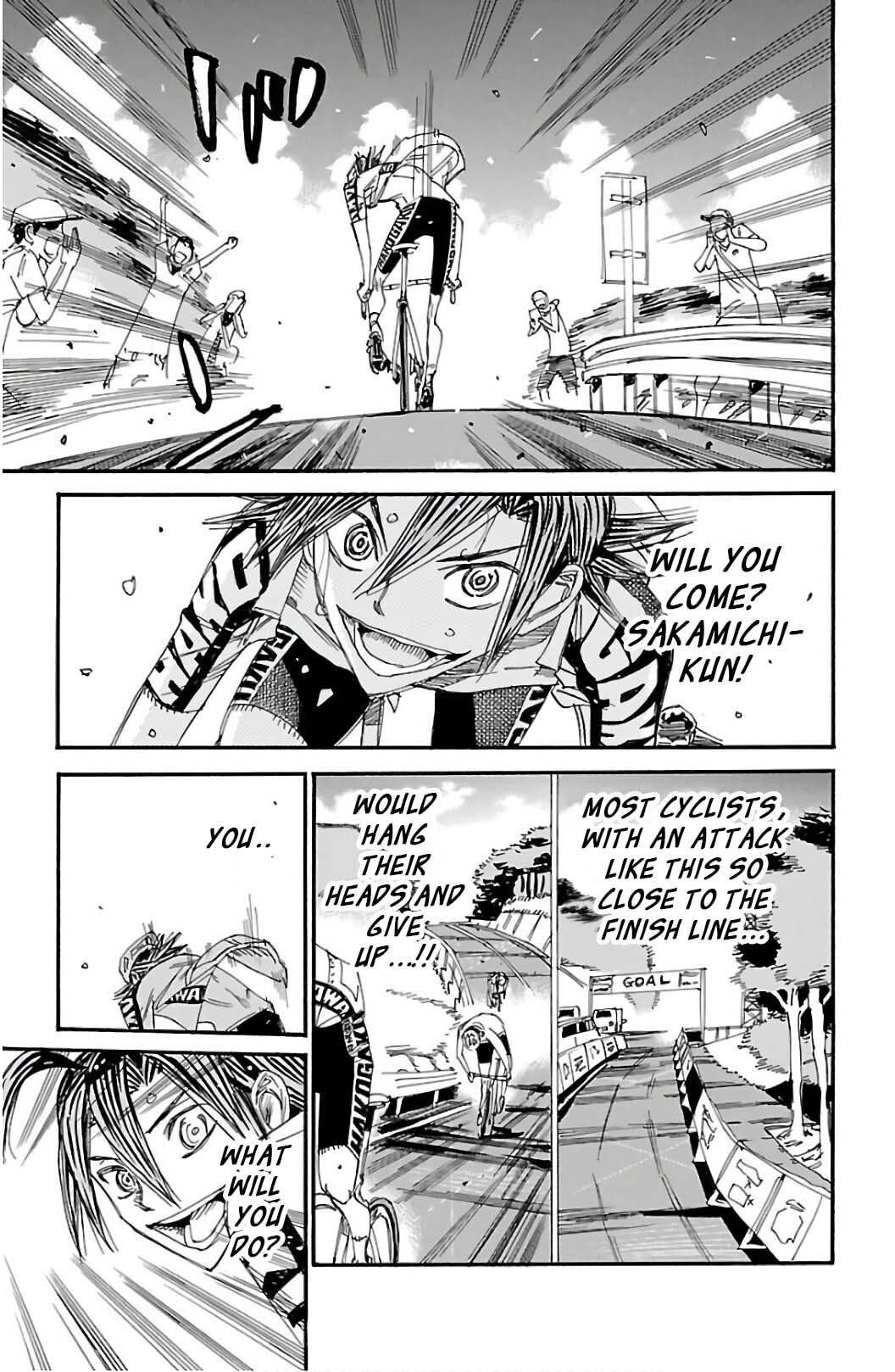 Yowamushi Pedal Chapter 525 page 4 - 