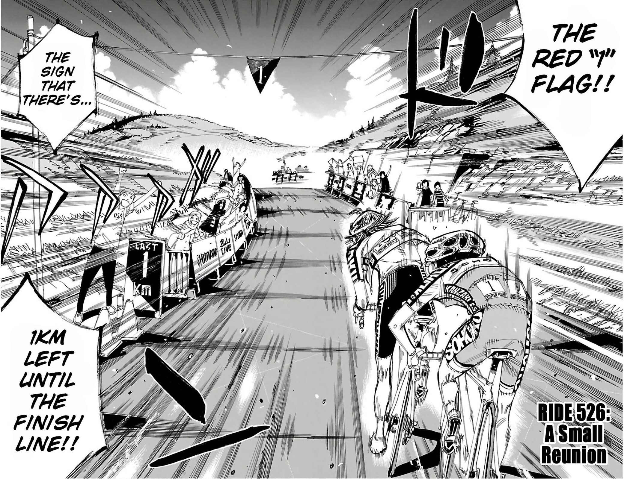 Yowamushi Pedal Chapter 526 page 2 - 