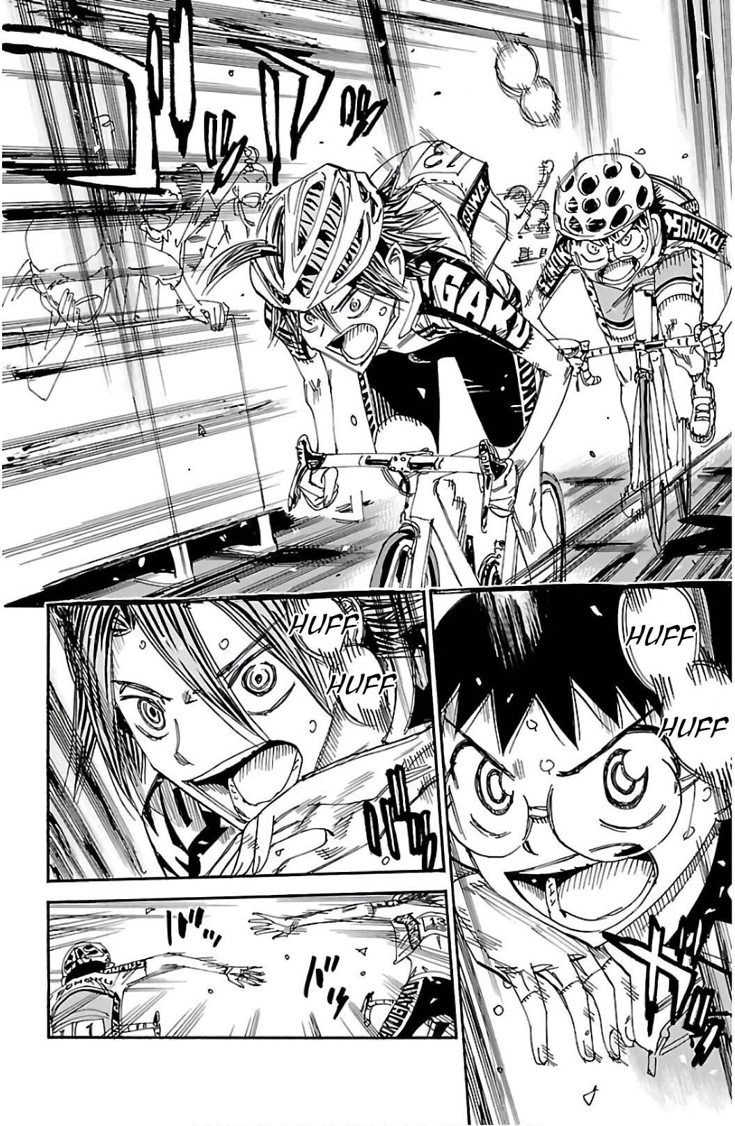 Yowamushi Pedal Chapter 526 page 17 - 