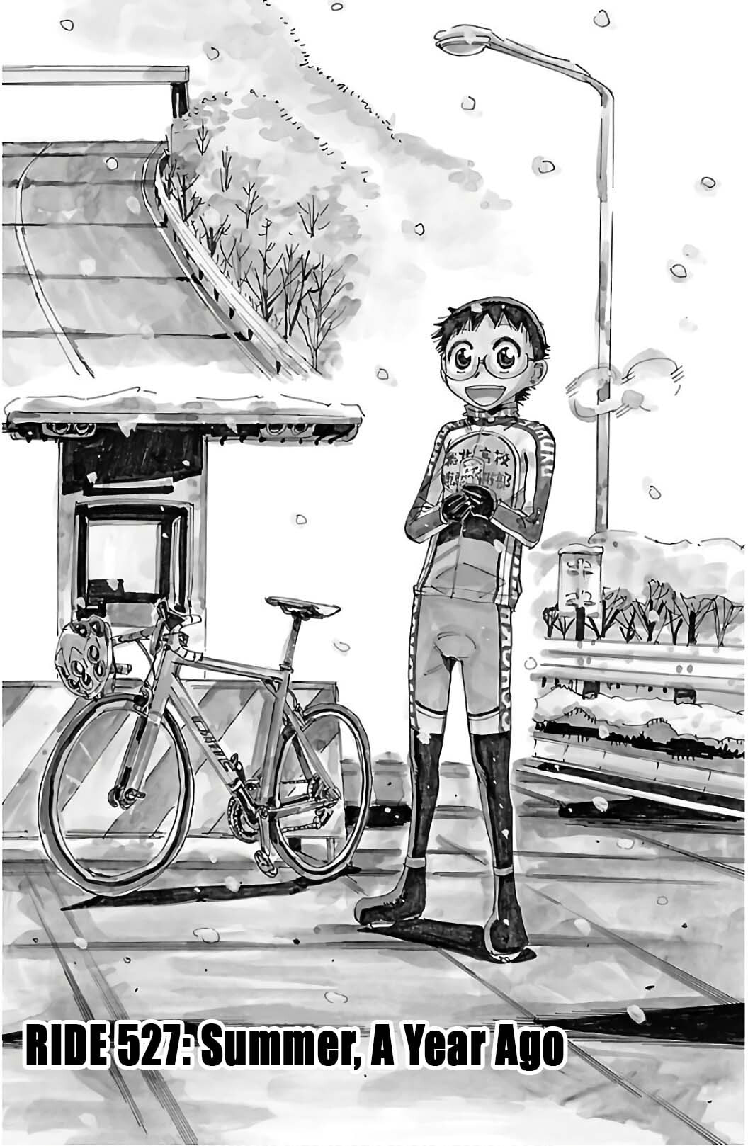 Yowamushi Pedal Chapter 527 page 1 - 