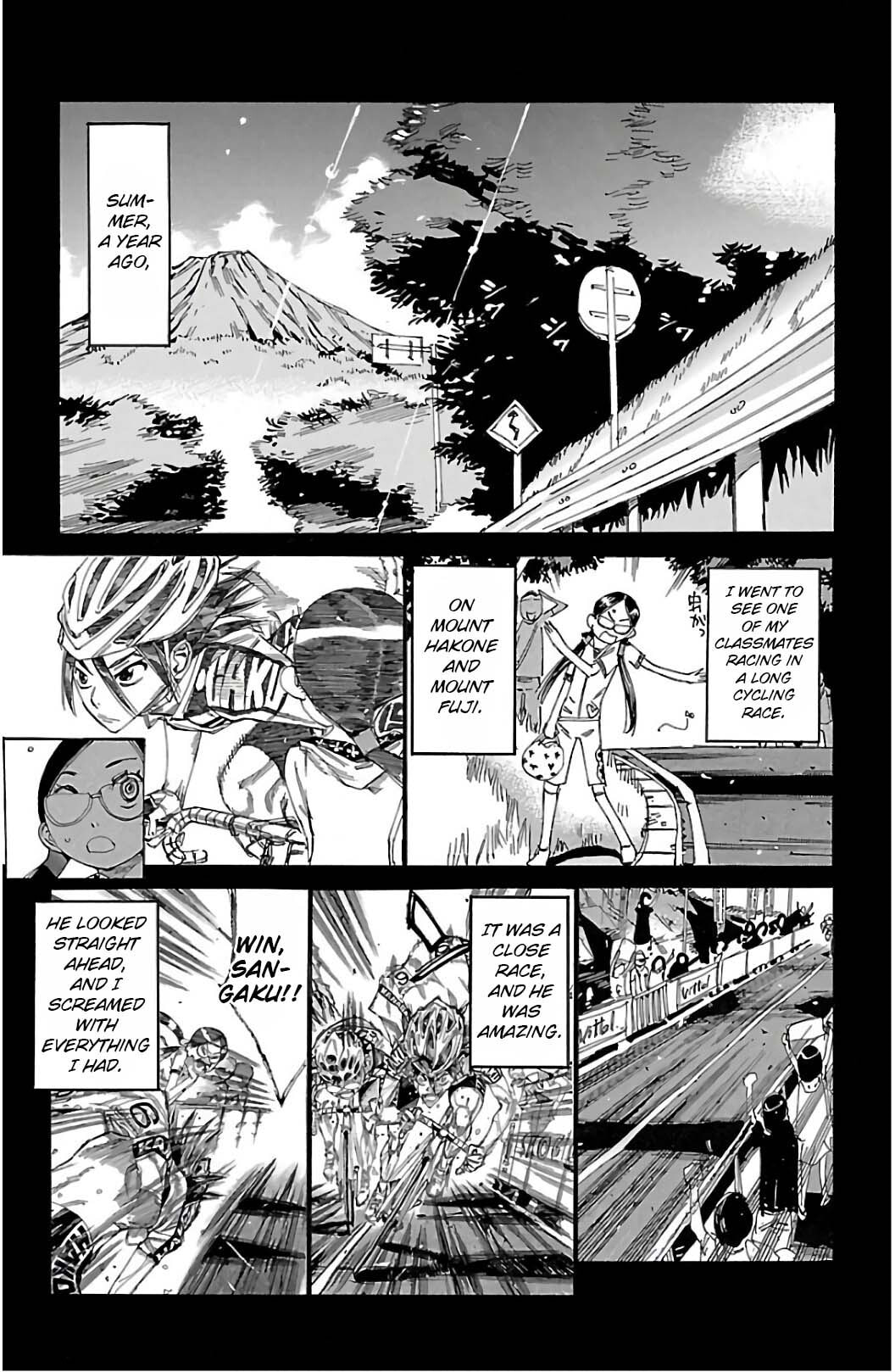 Yowamushi Pedal Chapter 527 page 3 - 