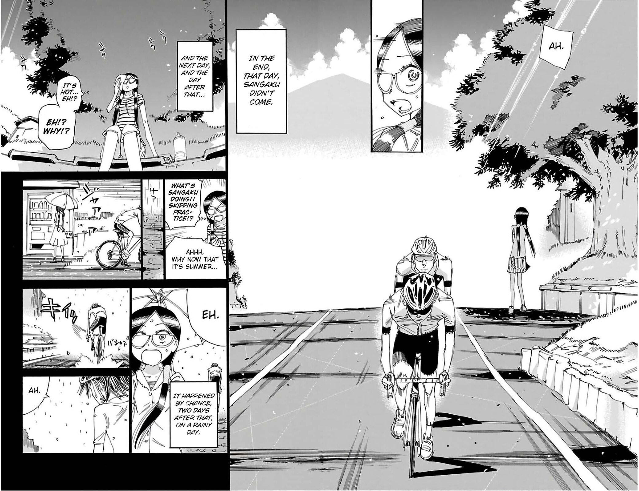 Yowamushi Pedal Chapter 527 page 6 - 