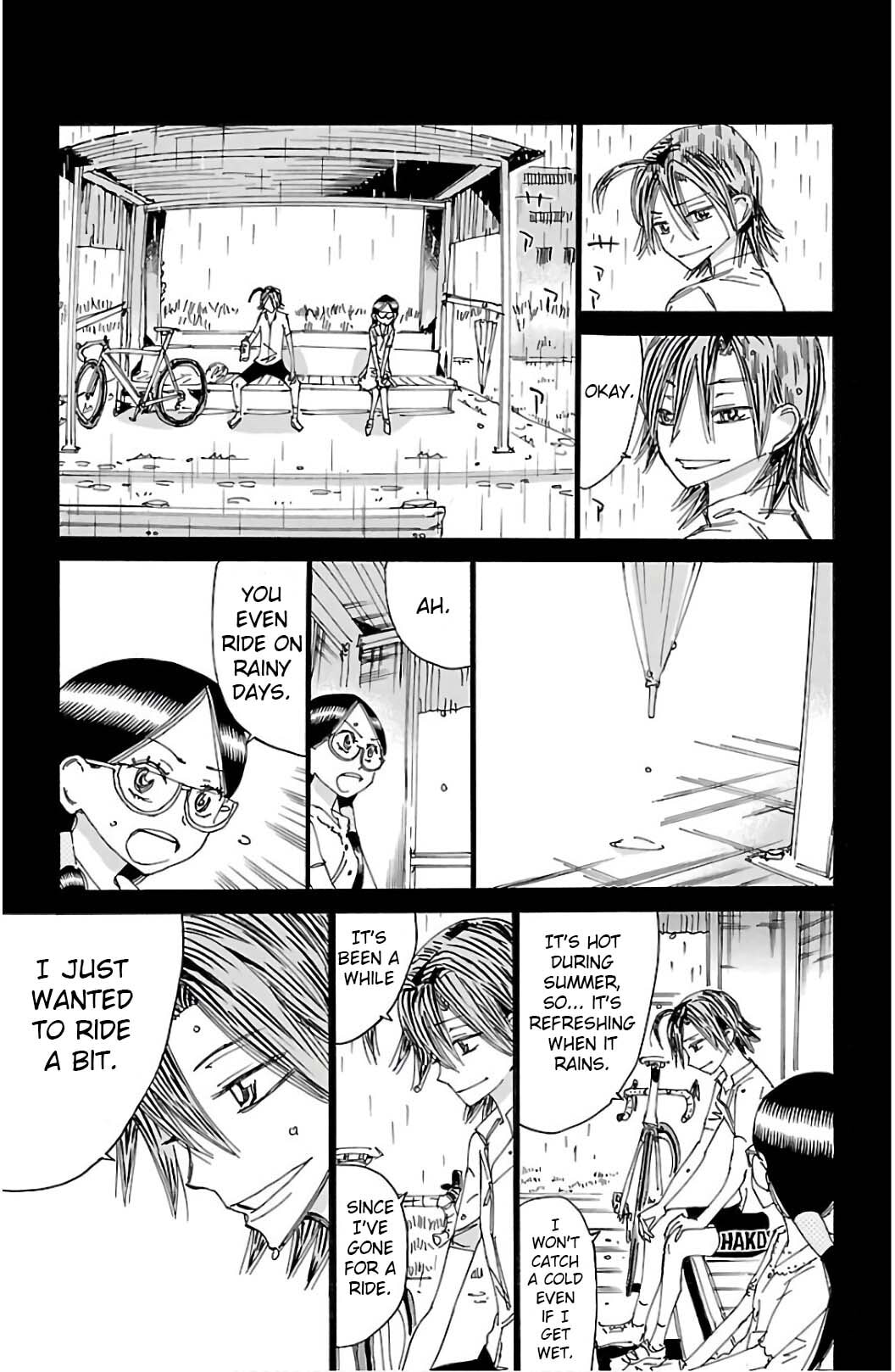 Yowamushi Pedal Chapter 527 page 8 - 