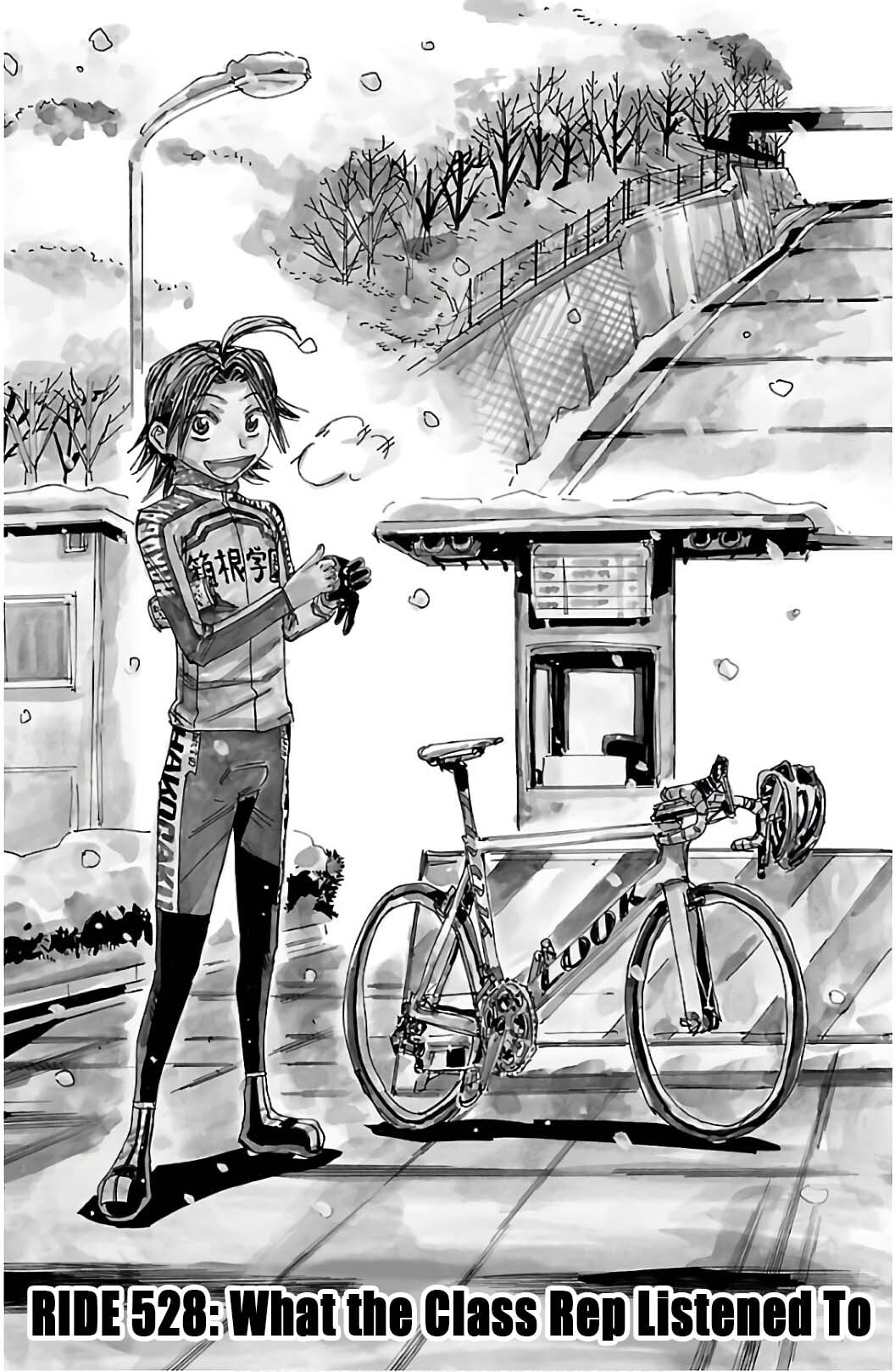 Yowamushi Pedal Chapter 528 page 1 - 