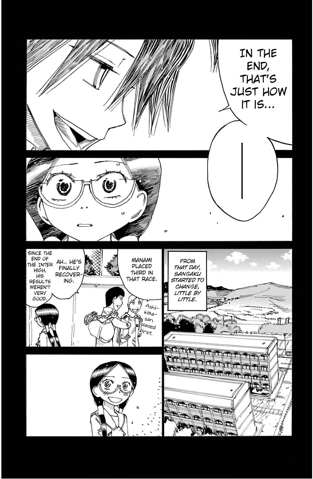 Yowamushi Pedal Chapter 528 page 14 - 