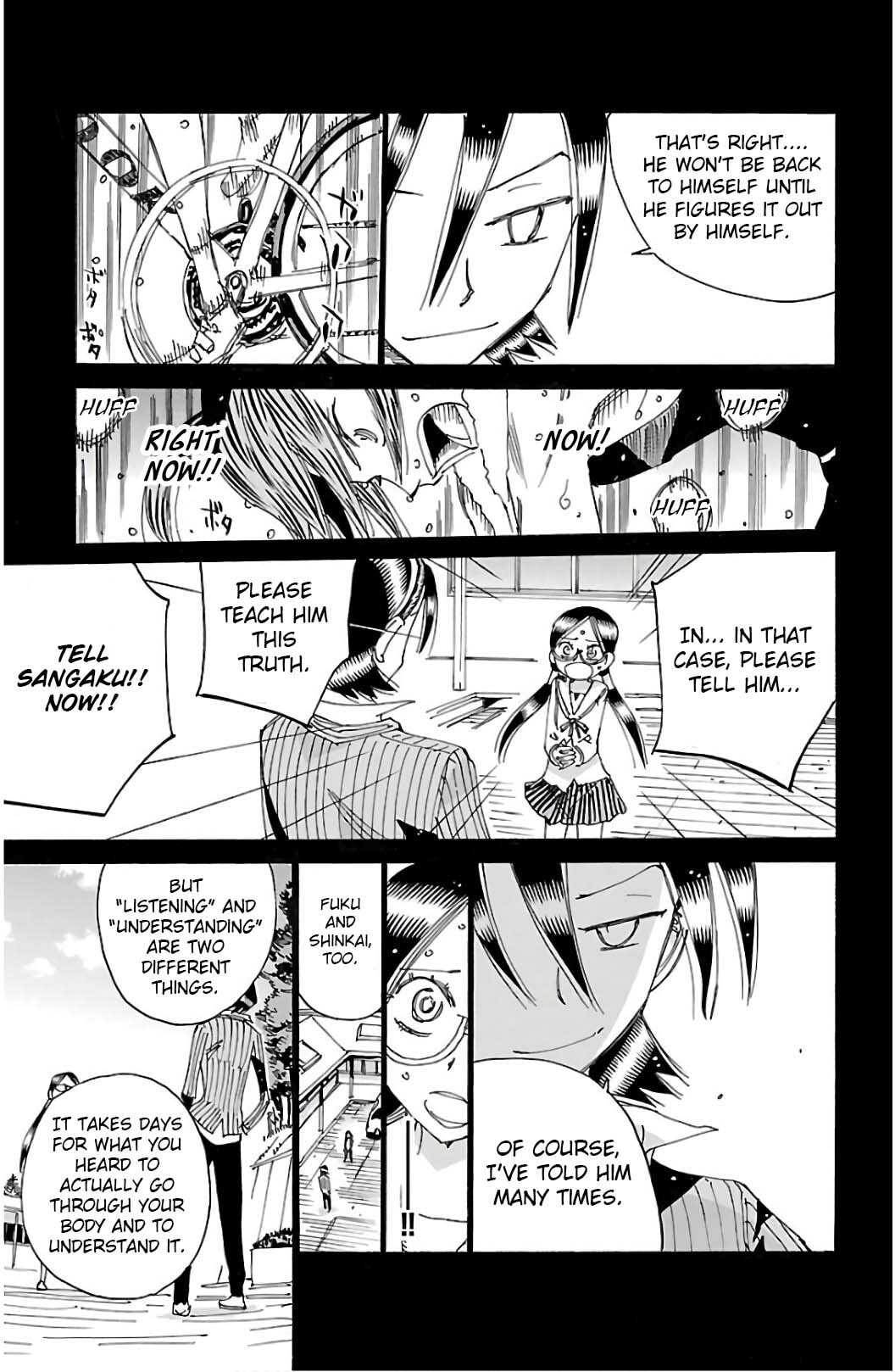 Yowamushi Pedal Chapter 528 page 5 - 
