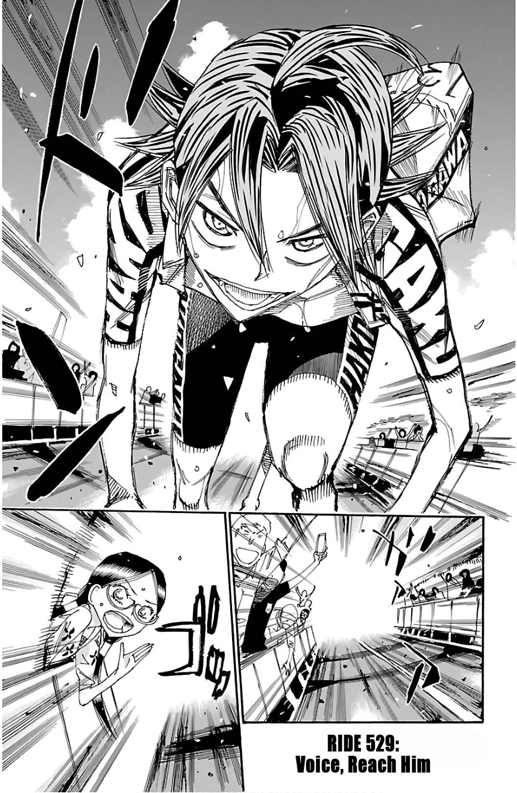 Yowamushi Pedal Chapter 529 page 1 - 