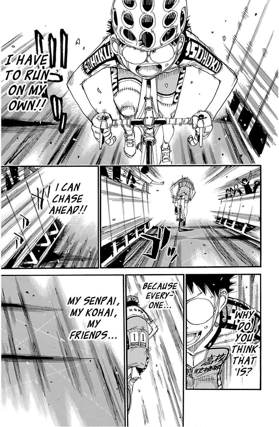 Yowamushi Pedal Chapter 529 page 17 - 