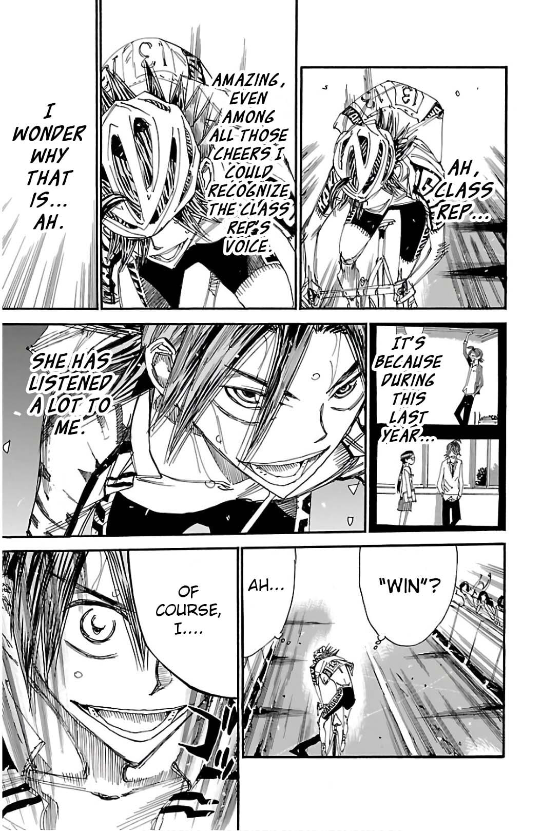 Yowamushi Pedal Chapter 529 page 9 - 