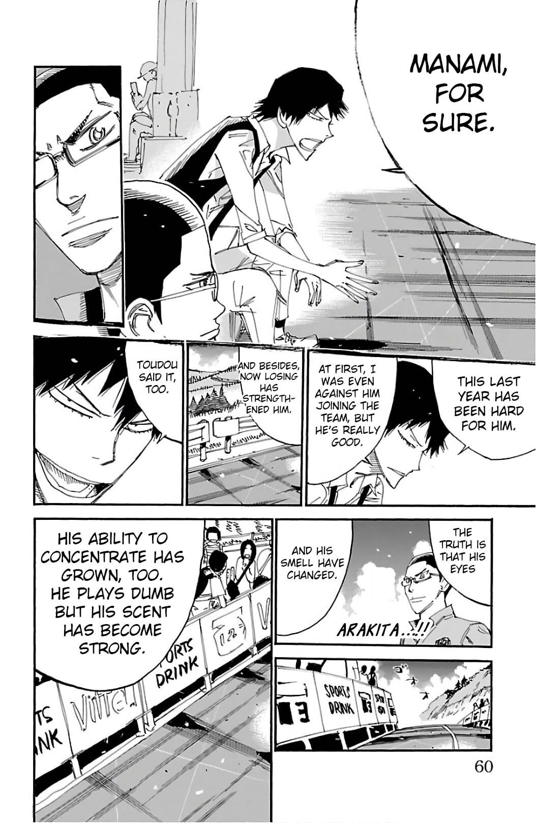 Yowamushi Pedal Chapter 530 page 8 - 
