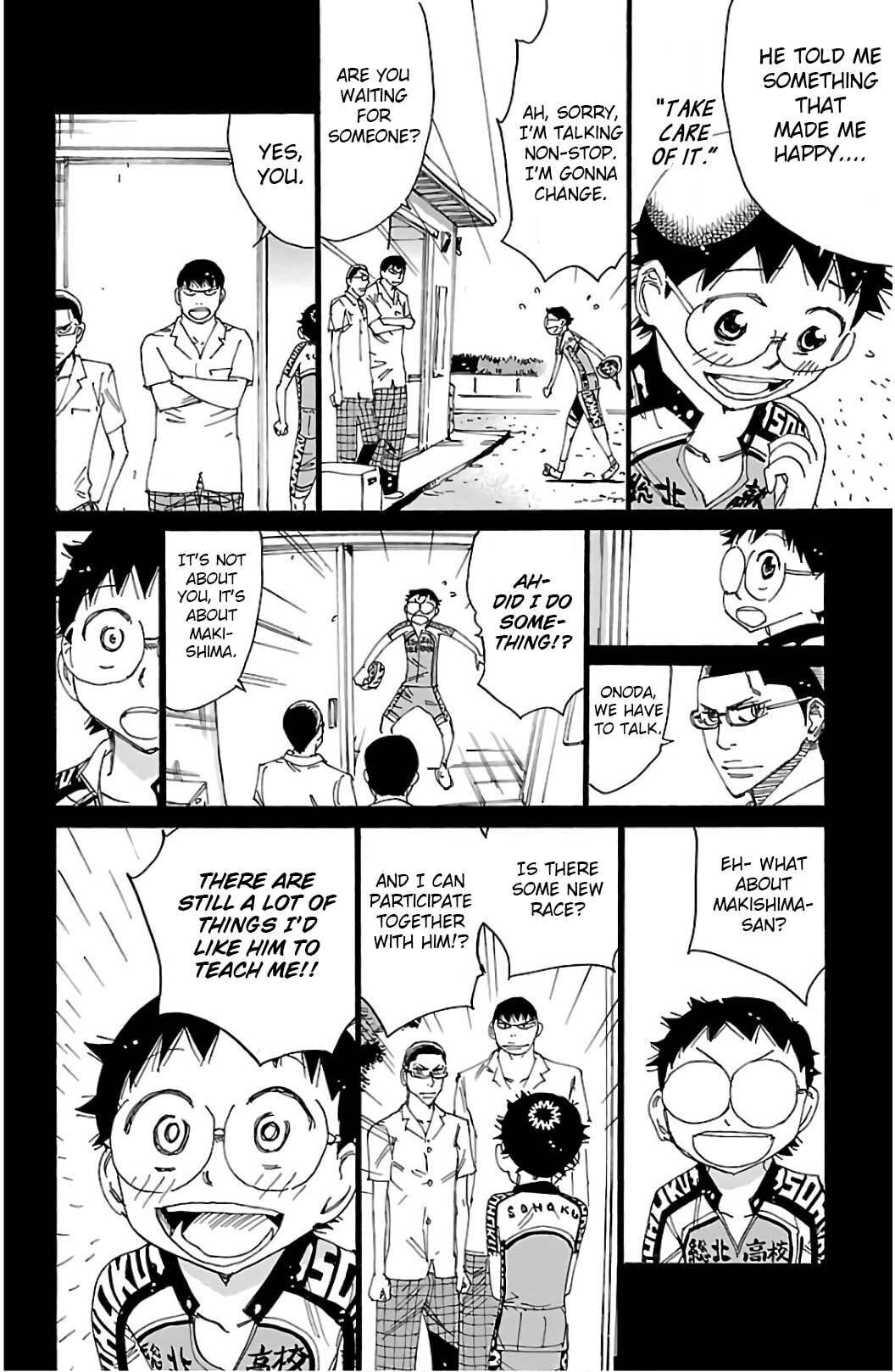 Yowamushi Pedal Chapter 531 page 14 - 