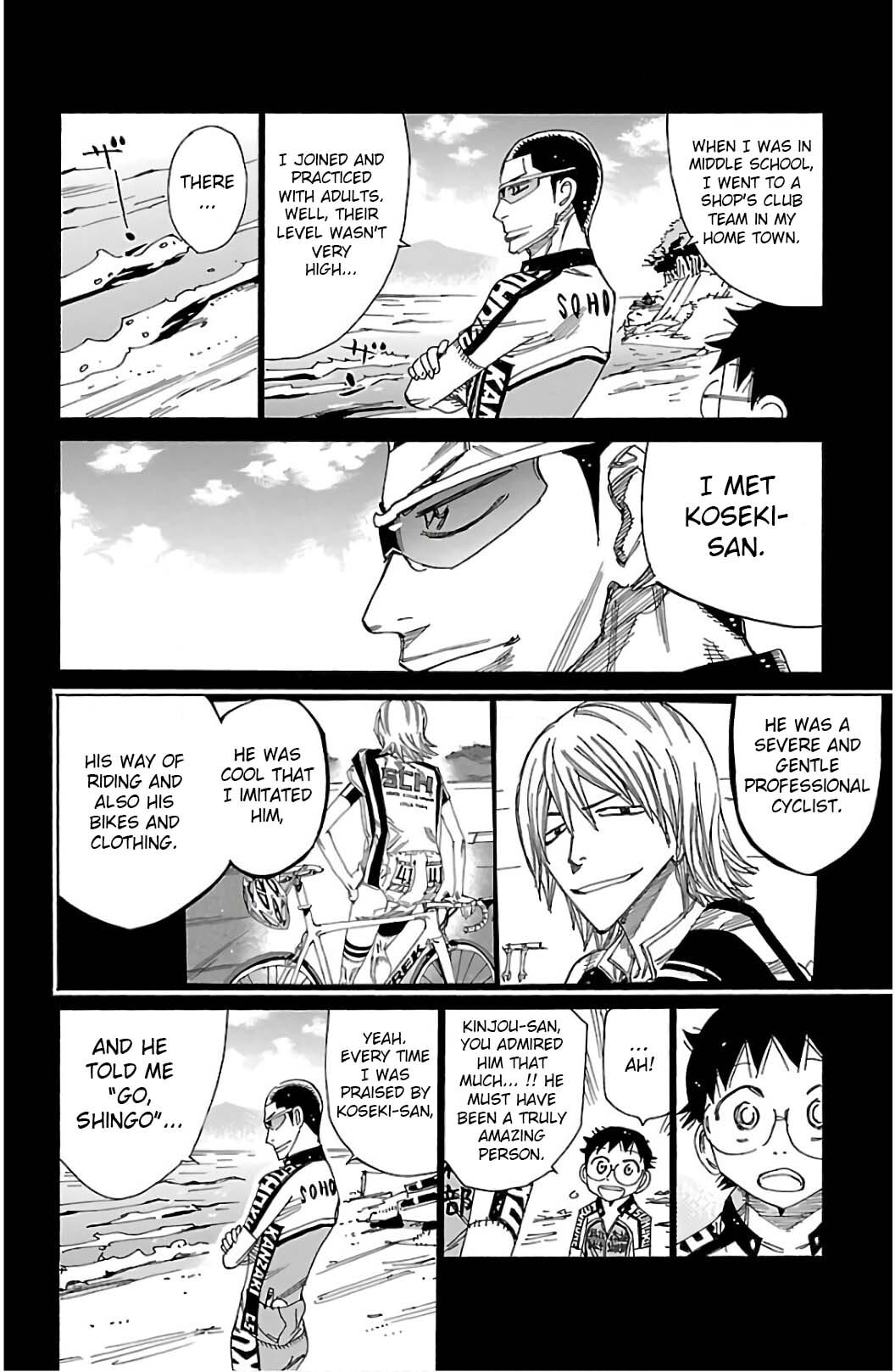 Yowamushi Pedal Chapter 532 page 2 - 