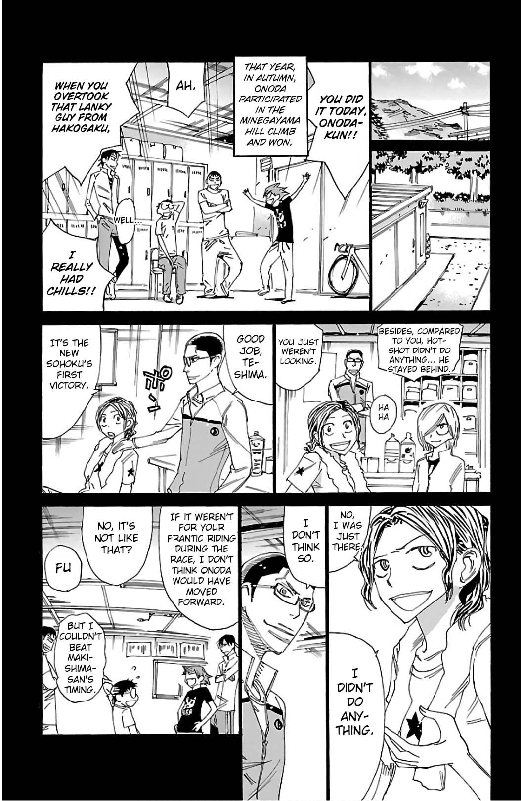 Yowamushi Pedal Chapter 532 page 14 - 