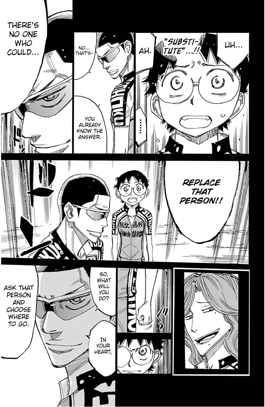 Yowamushi Pedal Chapter 532 page 8 - 