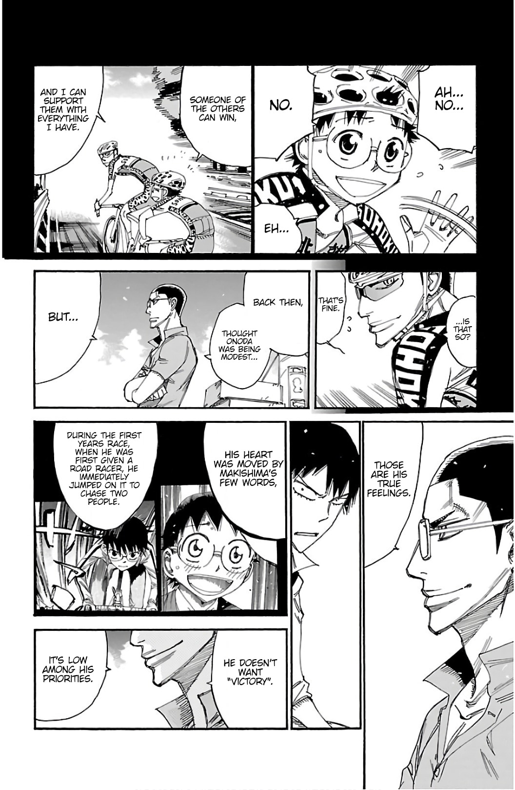 Yowamushi Pedal Chapter 533 page 13 - 