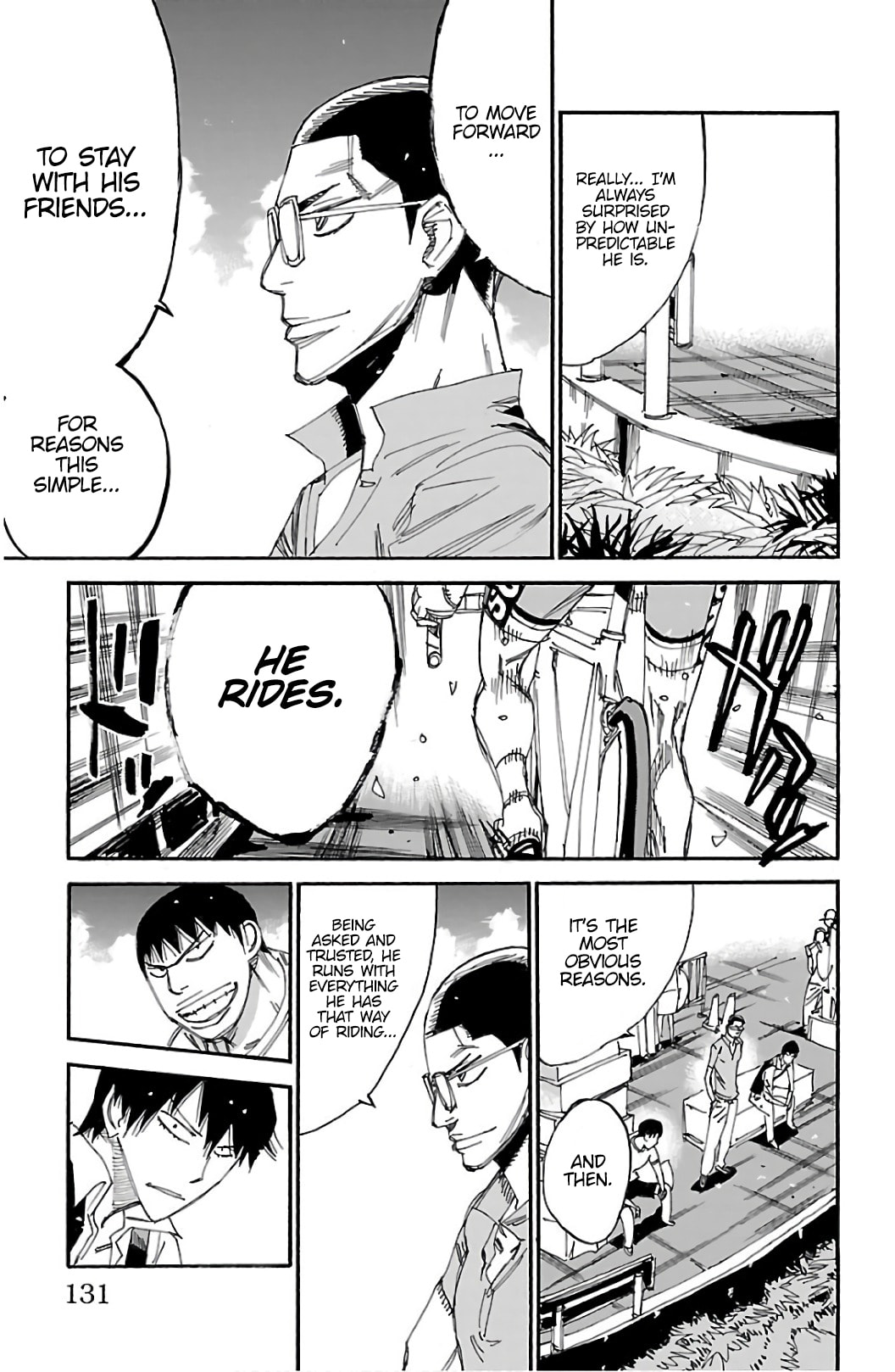 Yowamushi Pedal Chapter 533 page 14 - 