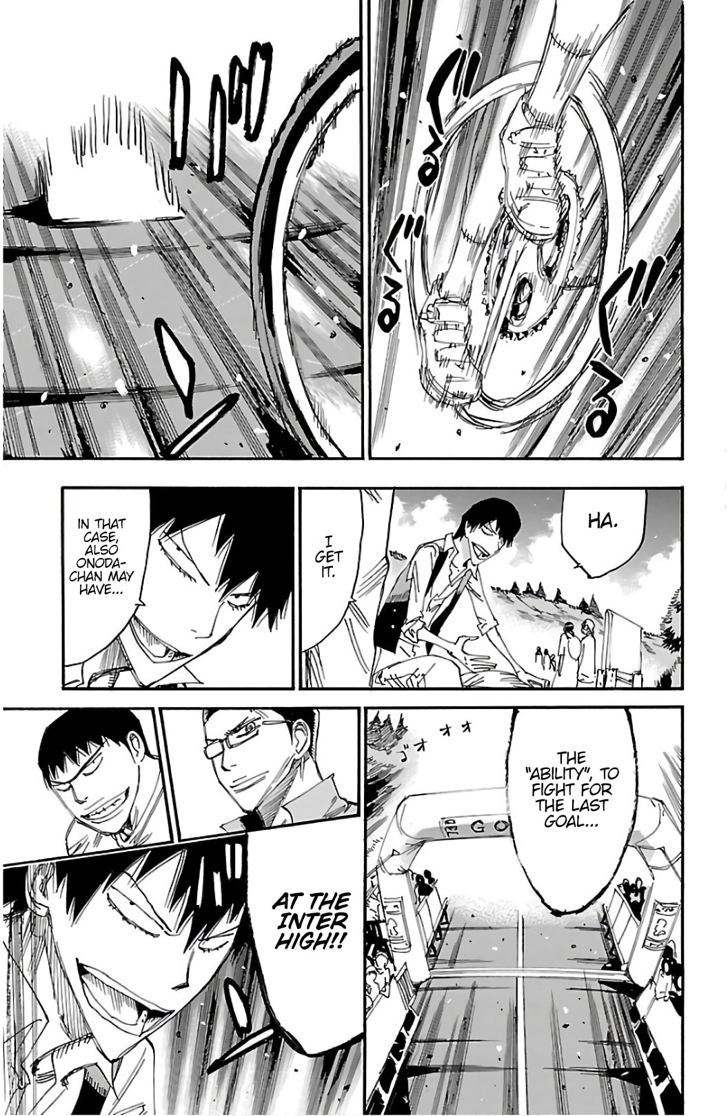 Yowamushi Pedal Chapter 533 page 17 - 