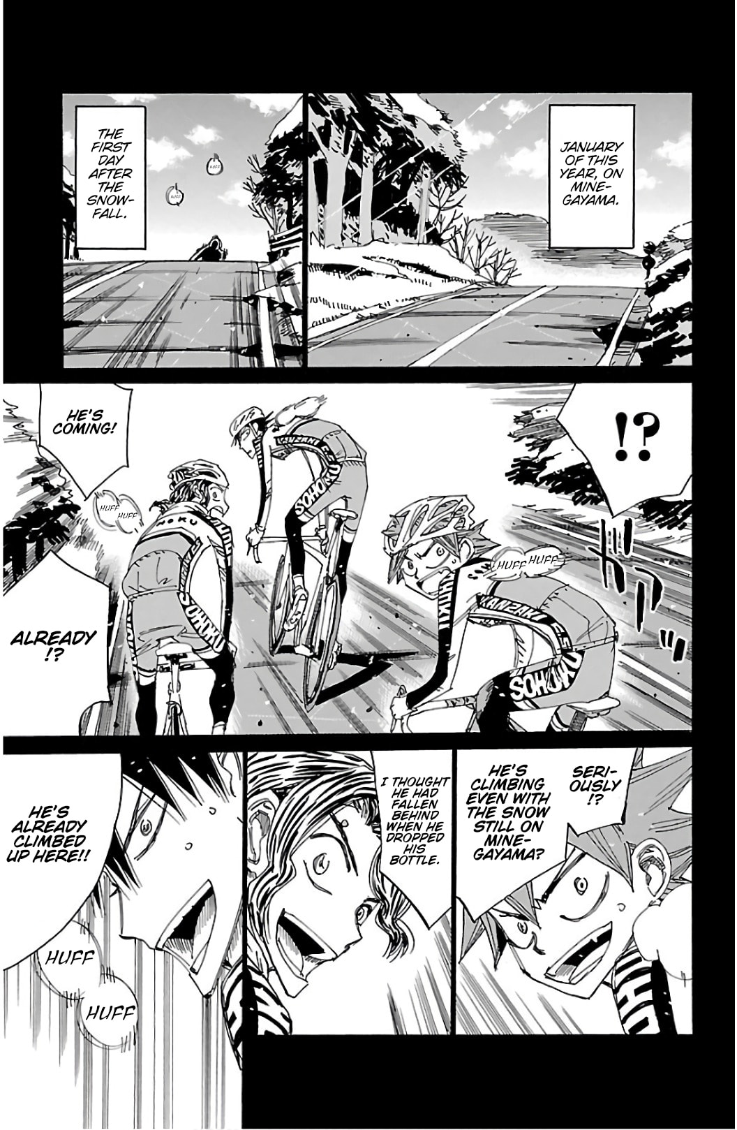Yowamushi Pedal Chapter 533 page 3 - 
