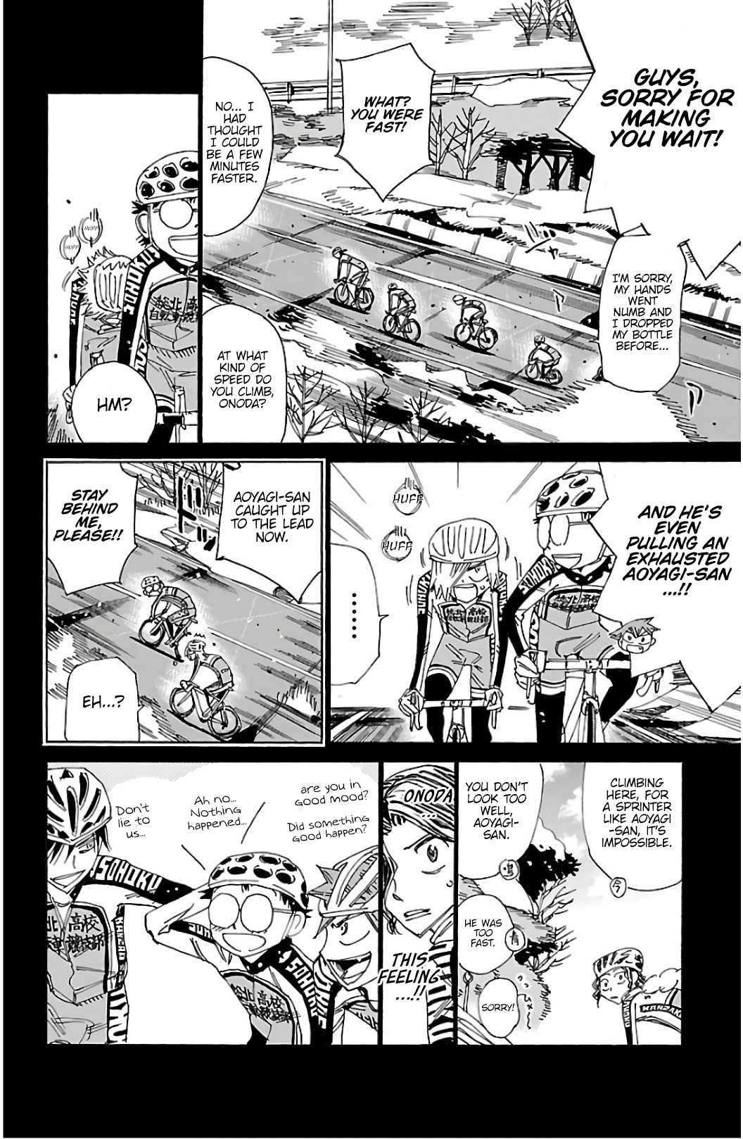 Yowamushi Pedal Chapter 533 page 5 - 