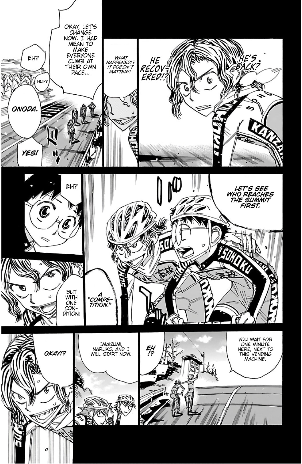 Yowamushi Pedal Chapter 533 page 6 - 