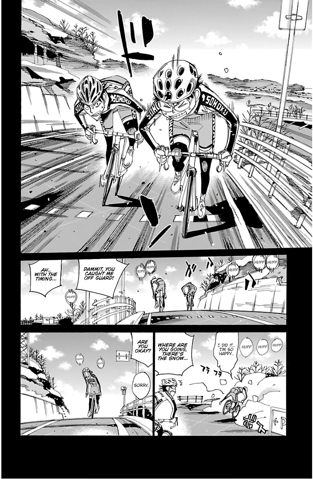 Yowamushi Pedal Chapter 533 page 9 - 