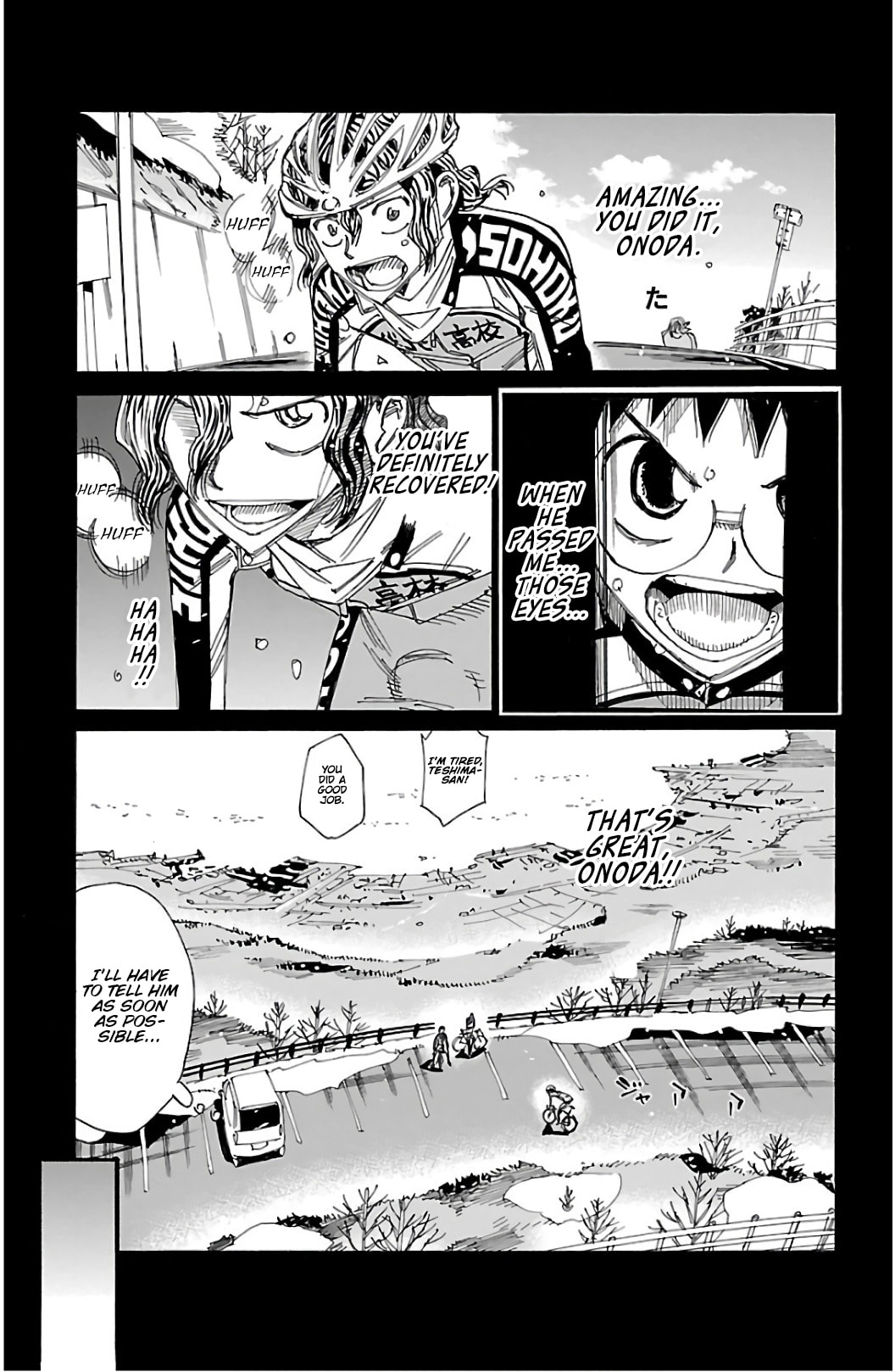 Yowamushi Pedal Chapter 533 page 10 - 