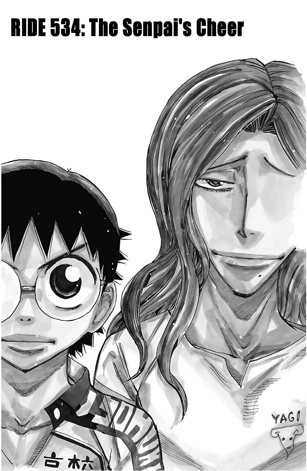 Yowamushi Pedal Chapter 534 page 1 - 