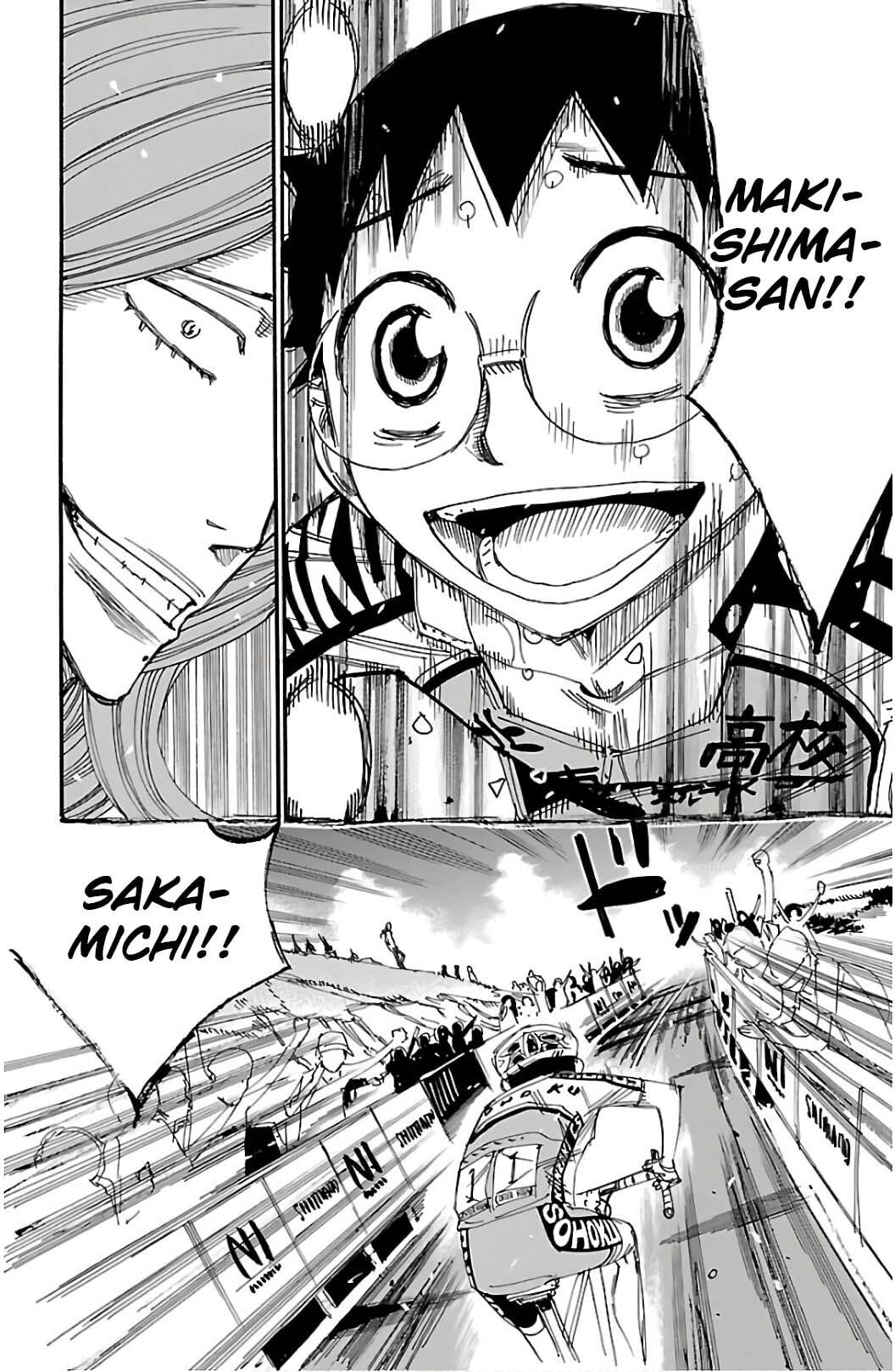 Yowamushi Pedal Chapter 534 page 14 - 