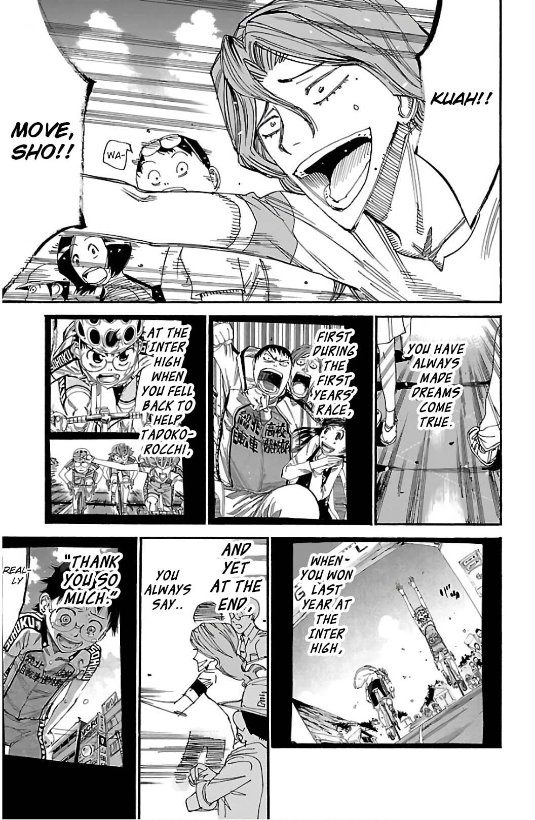 Yowamushi Pedal Chapter 534 page 17 - 