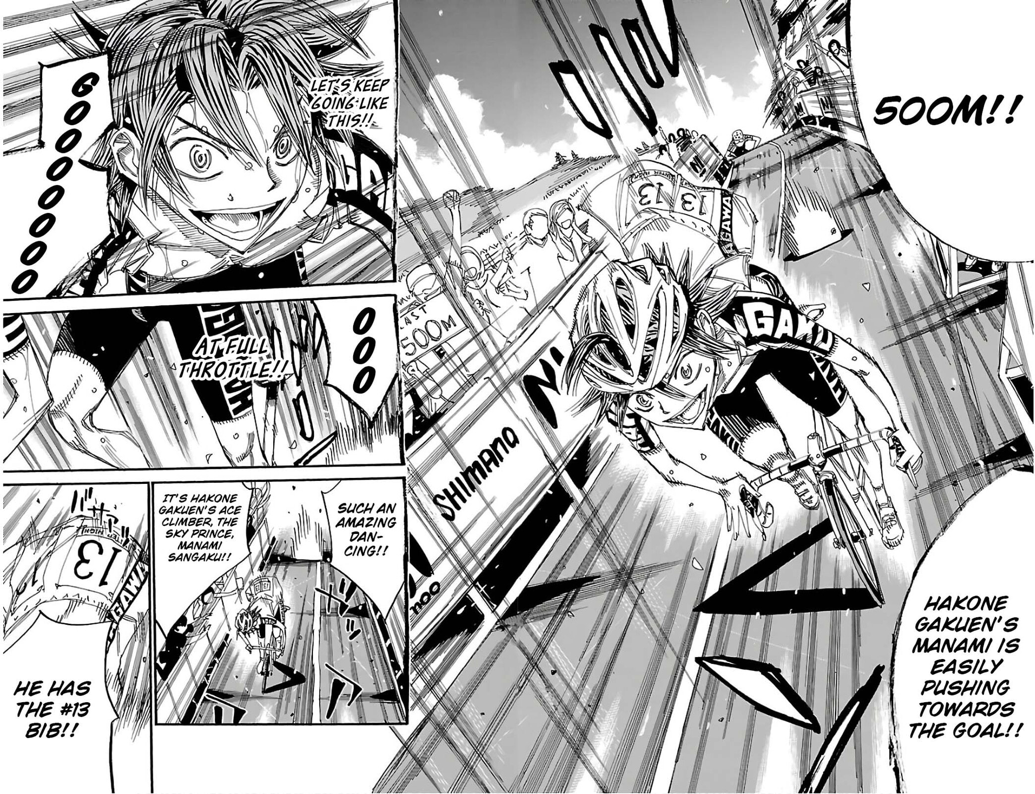 Yowamushi Pedal Chapter 534 page 5 - 