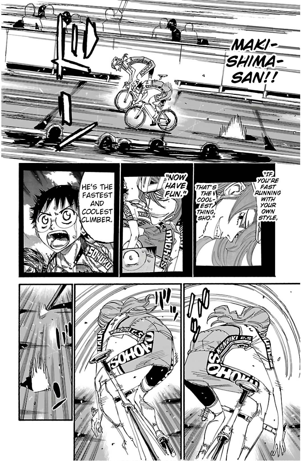 Yowamushi Pedal Chapter 535 page 13 - 