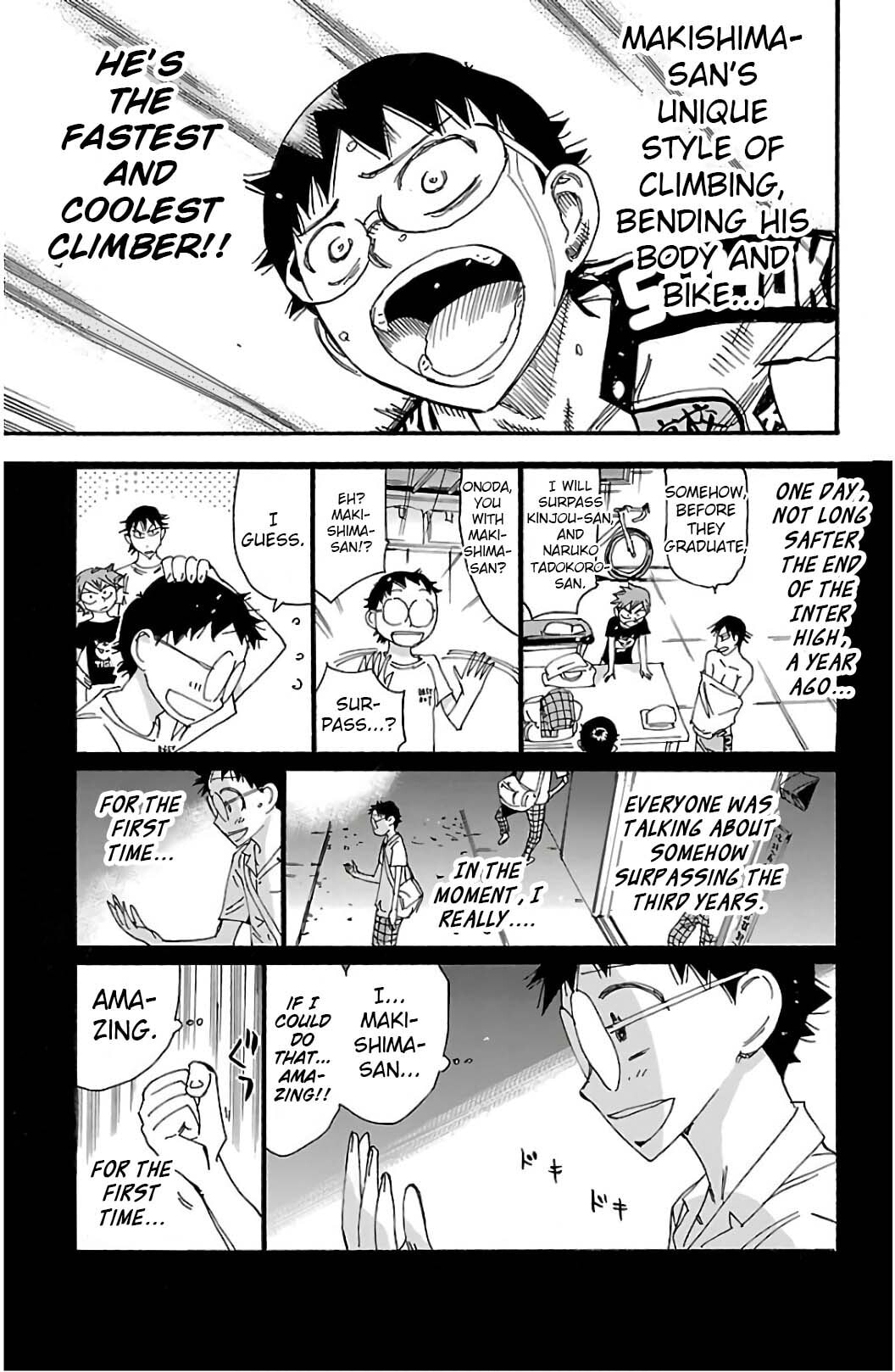 Yowamushi Pedal Chapter 535 page 14 - 