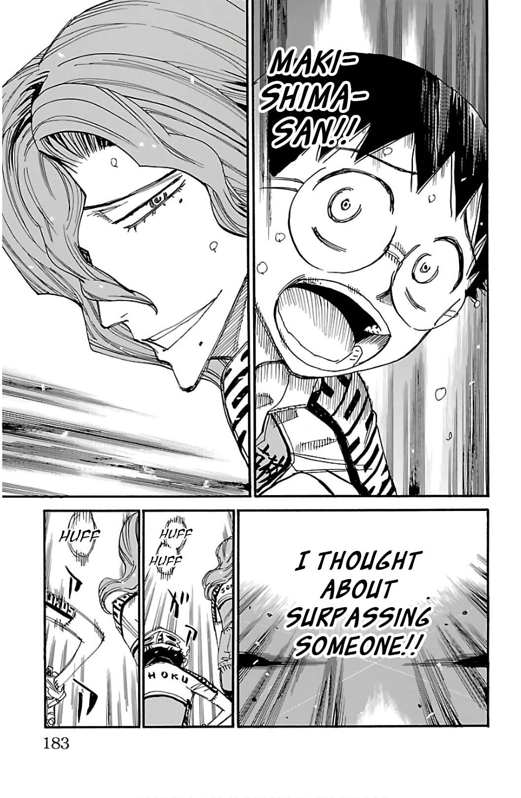 Yowamushi Pedal Chapter 535 page 16 - 