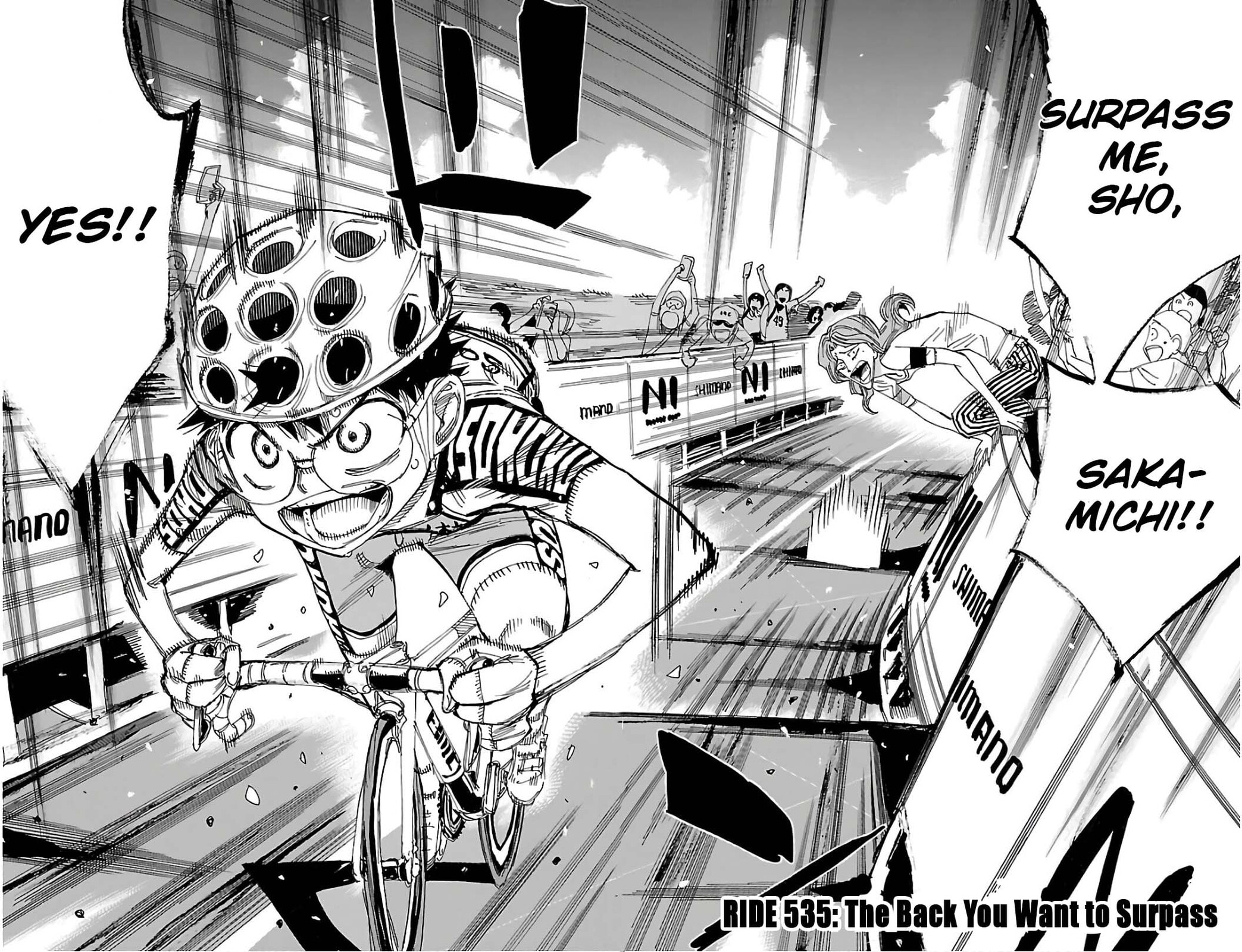 Yowamushi Pedal Chapter 535 page 4 - 